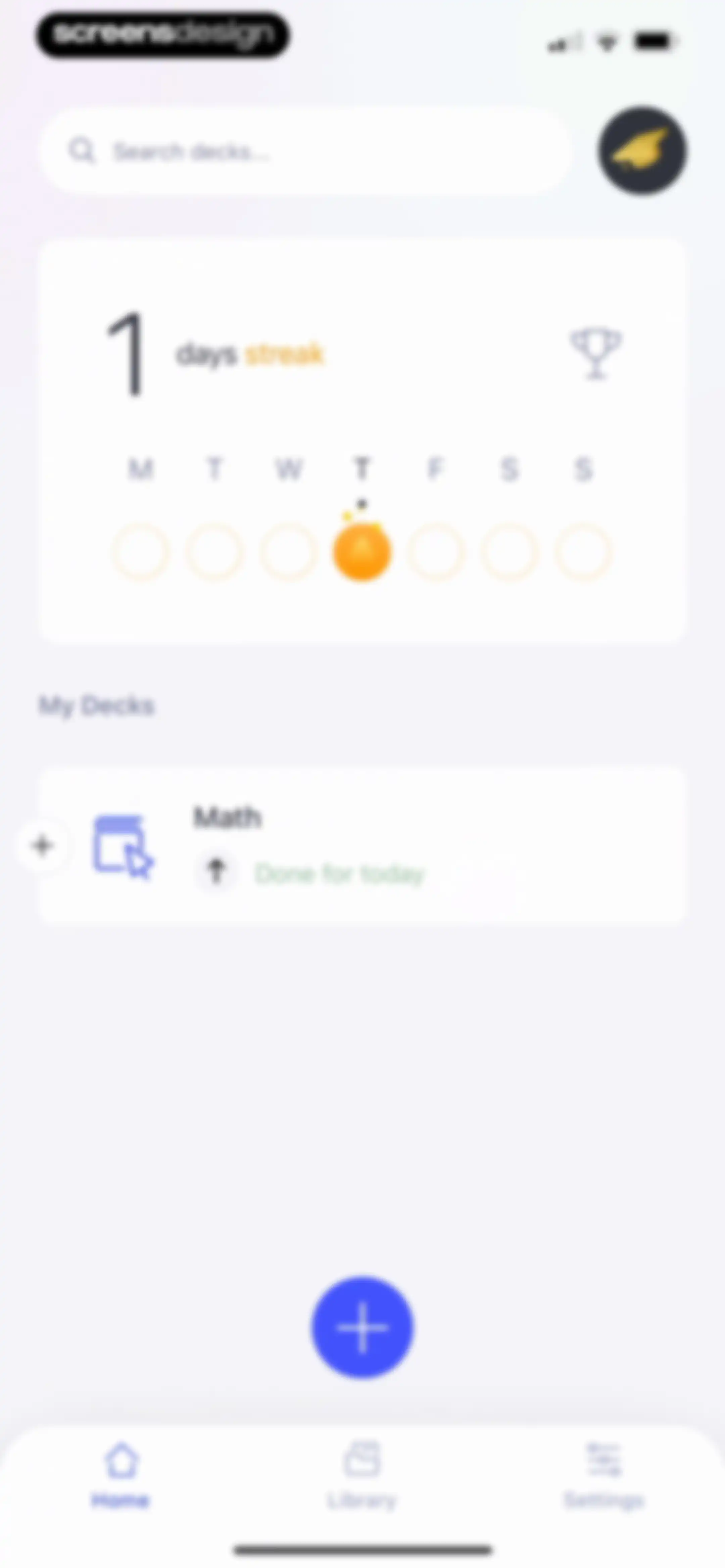 Cogni: Flashcards Learning screen 42