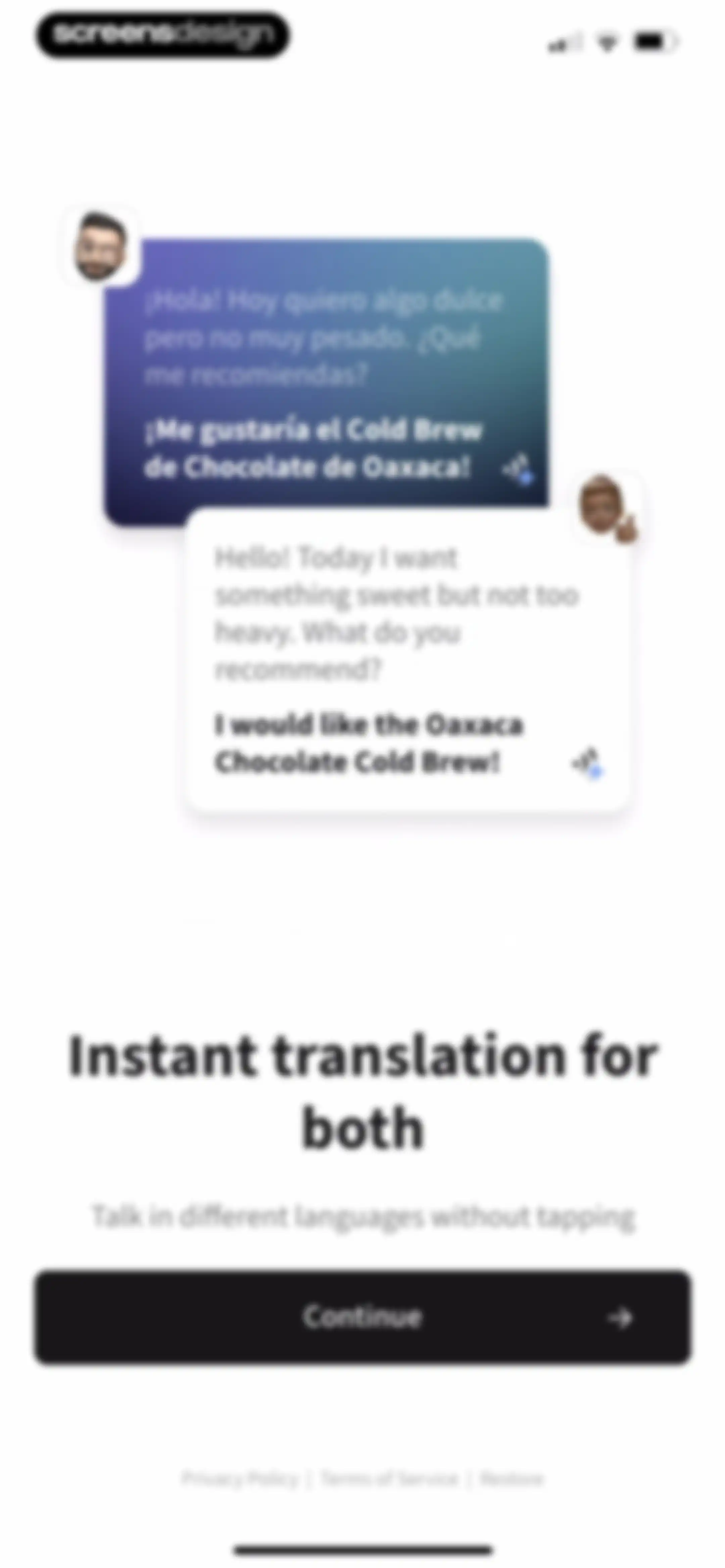 Owll Translator：AI Voice Clone screen 3