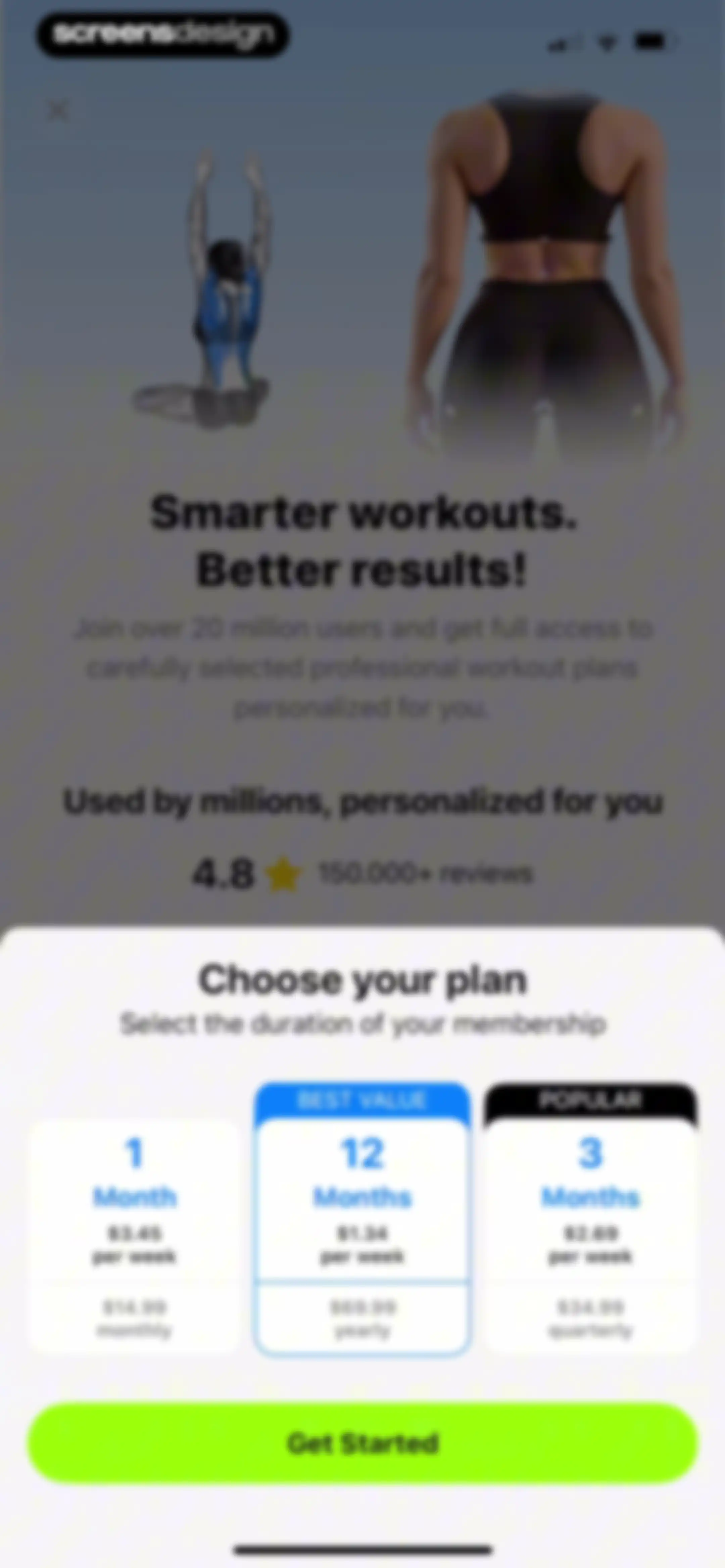 Fitify: Home Workout, AI Coach screen 72