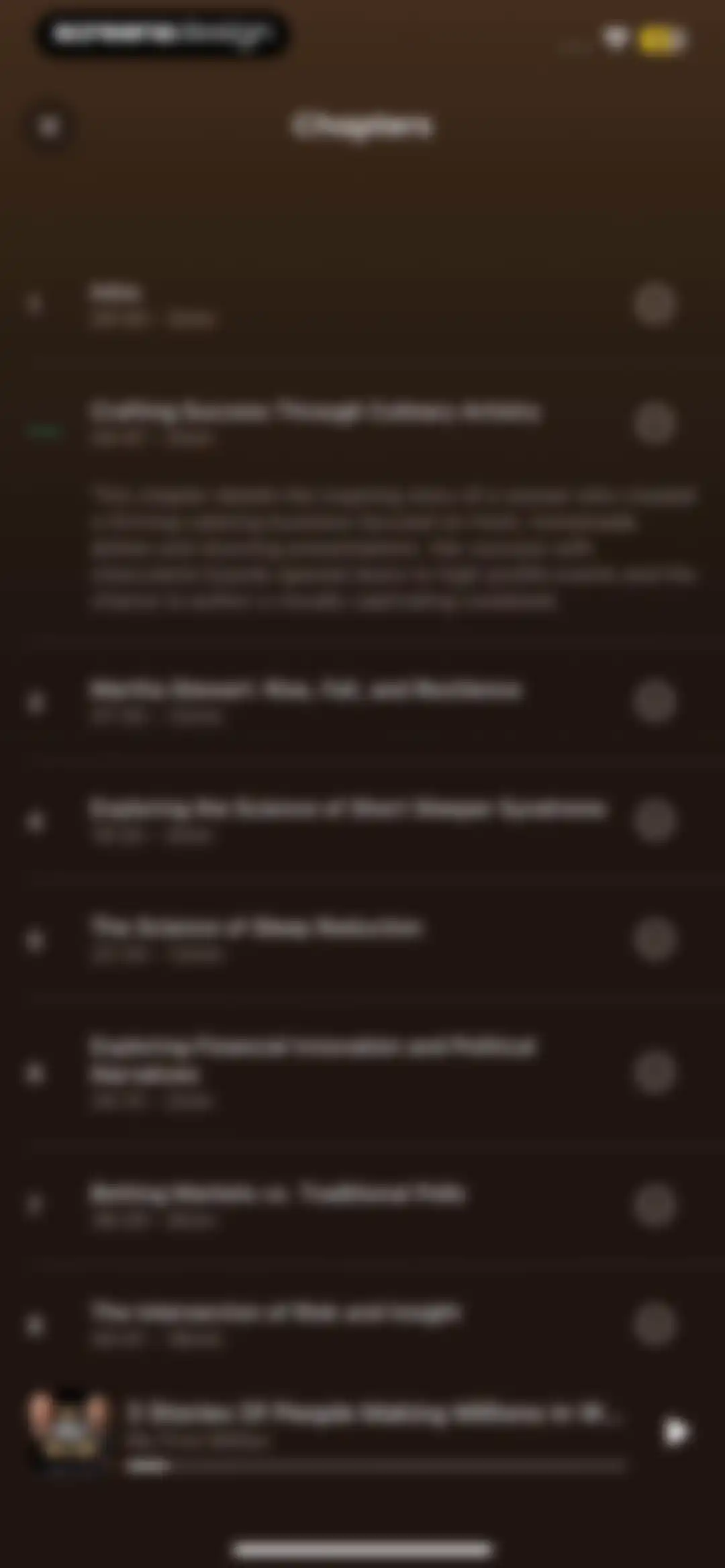 Snipd | AI Podcast Player screen 71