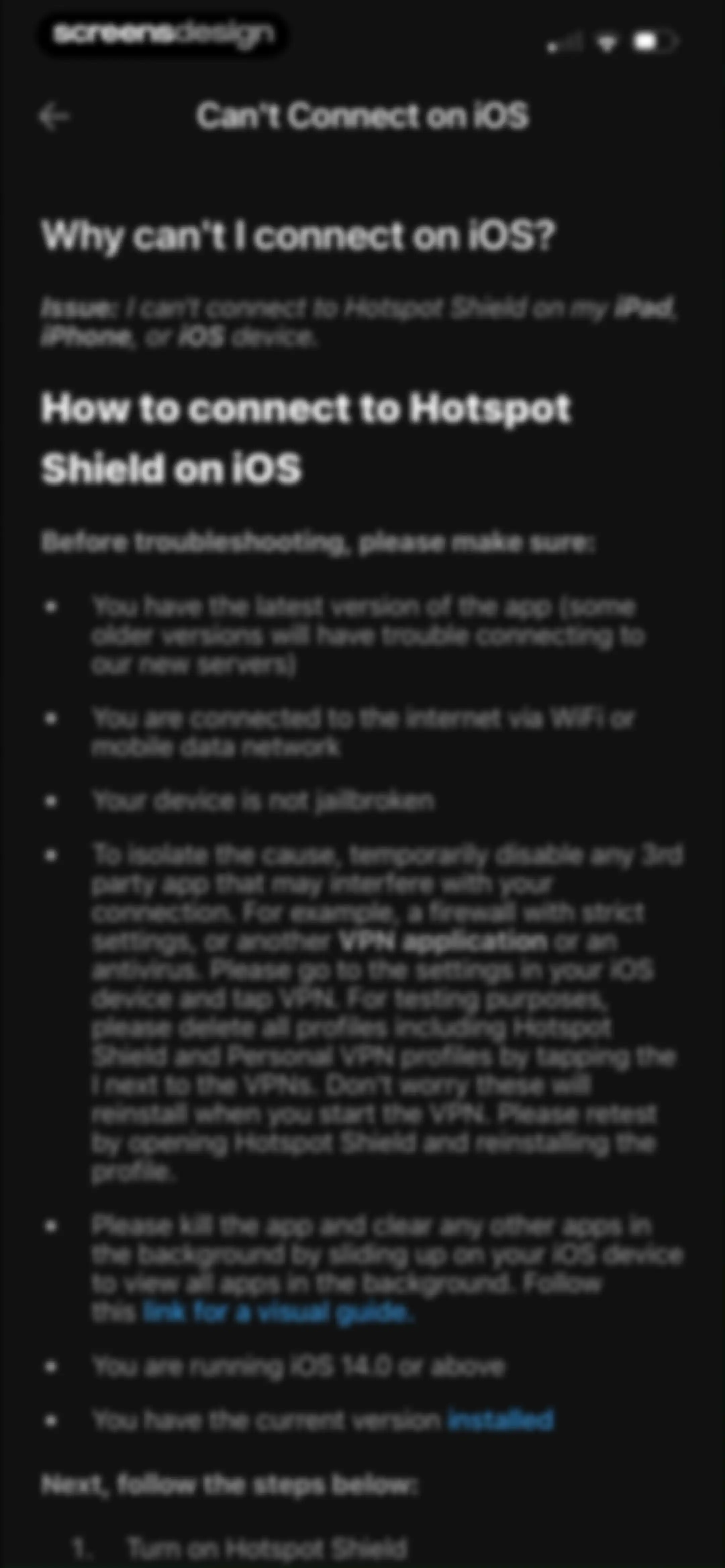 VPN Hotspot Shield: Secure VPN screen 54