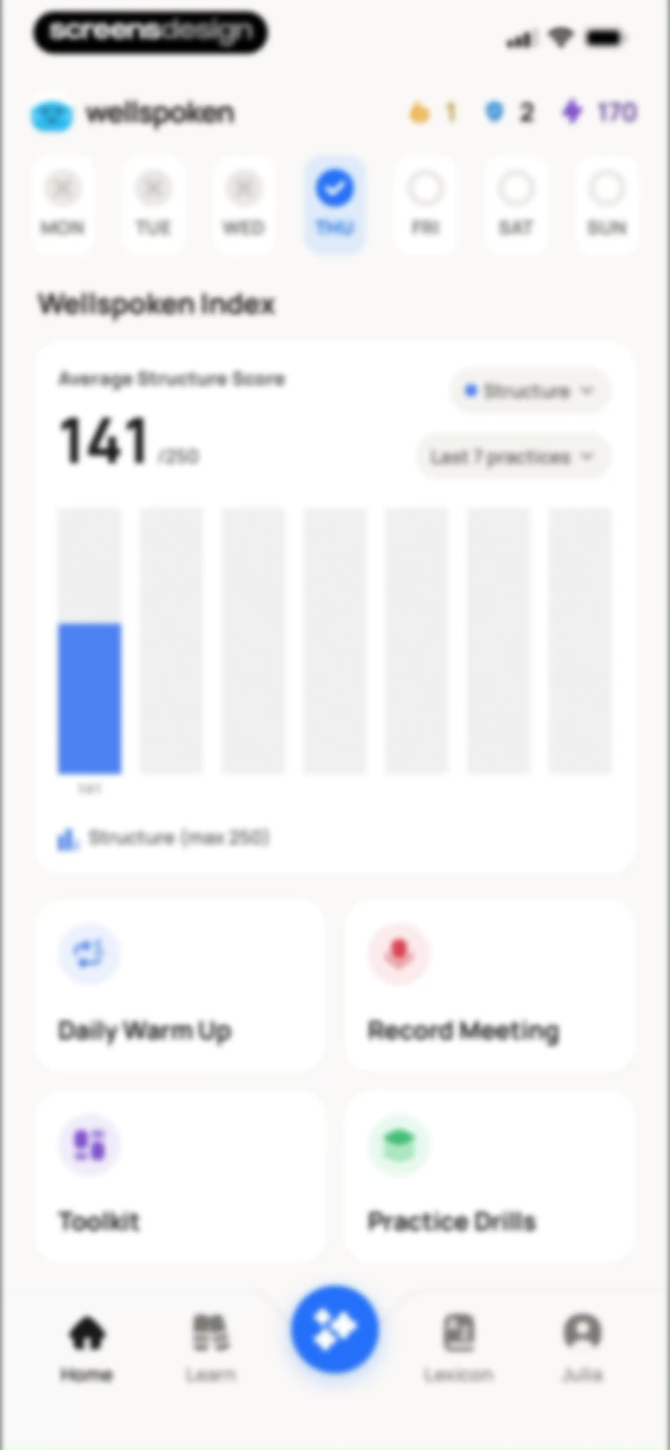 Wellspoken: Articulation Coach screen 147