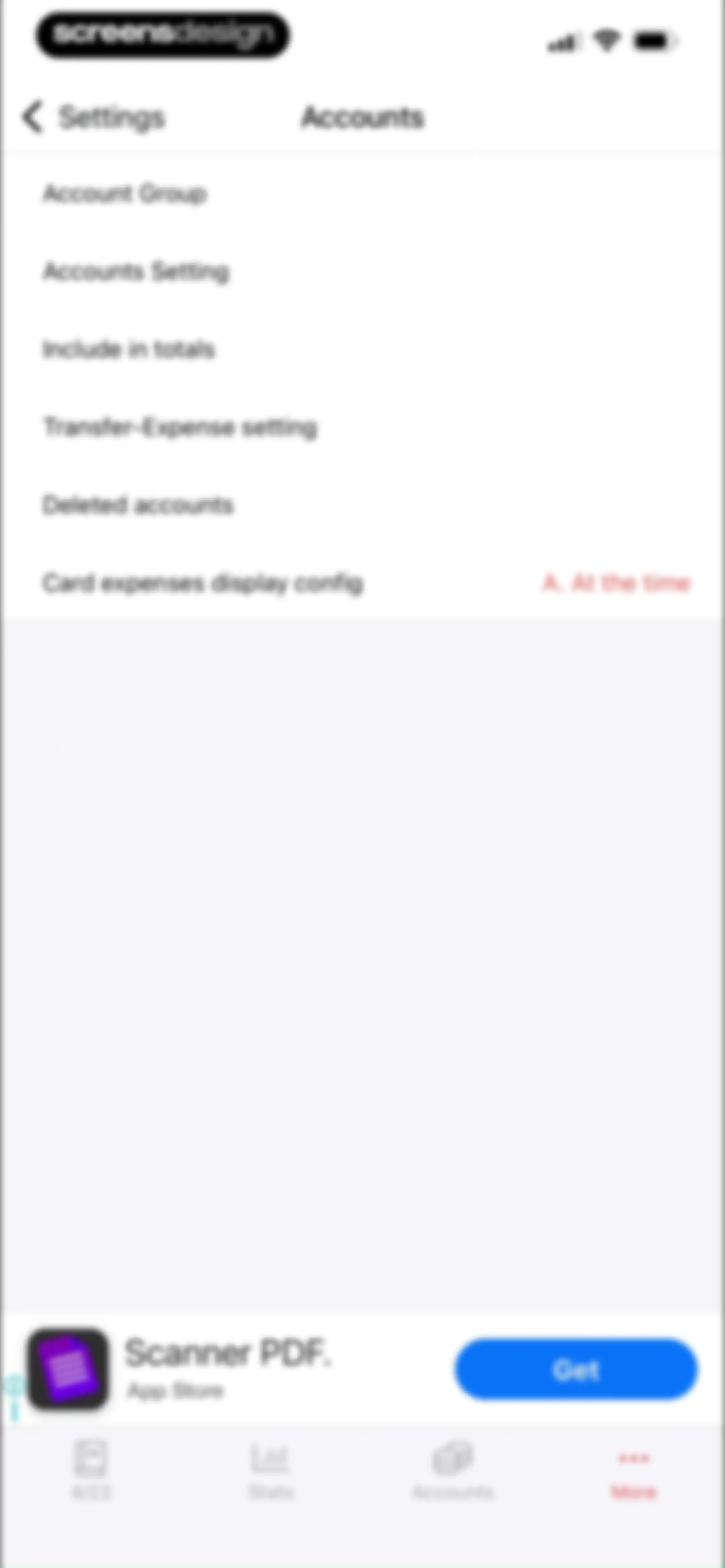 Money Manager Expense & Budget screen 98
