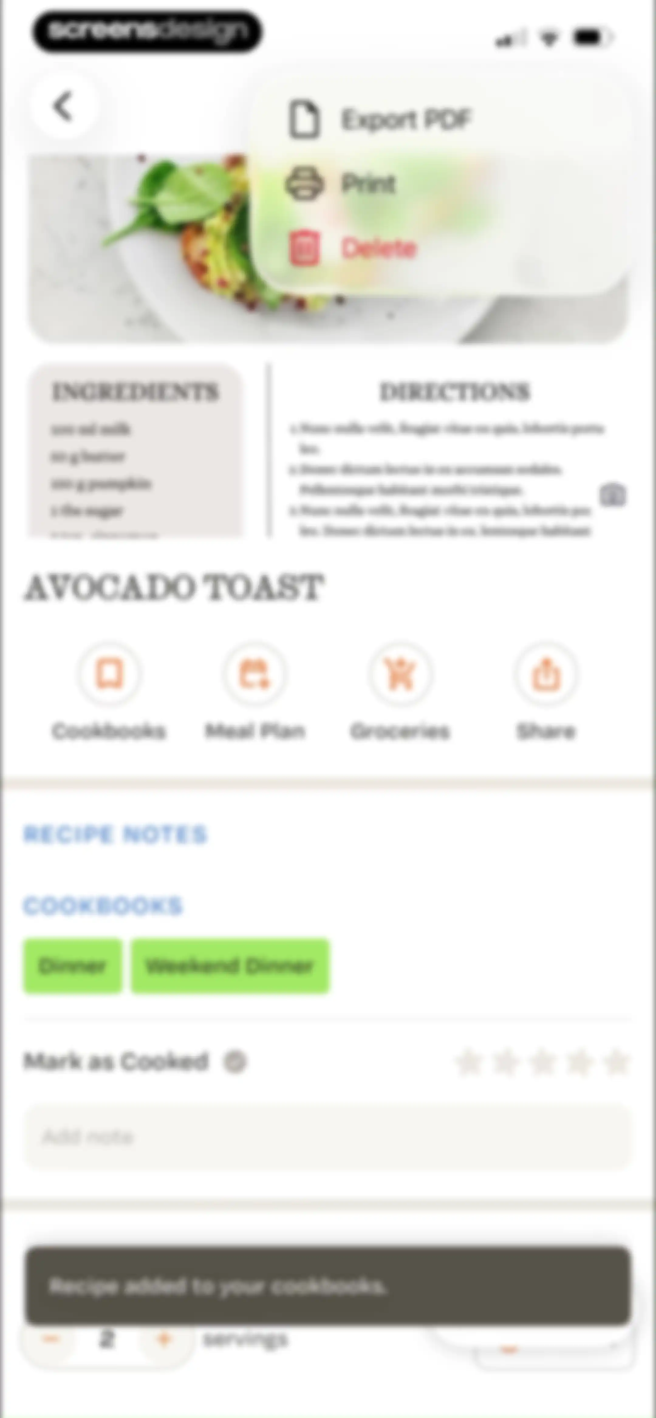 ReciMe: Recipes & Meal Planner screen 94