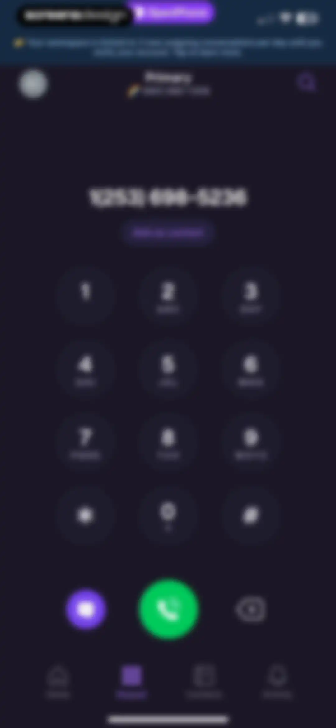 Quo (formerly OpenPhone) screen 51