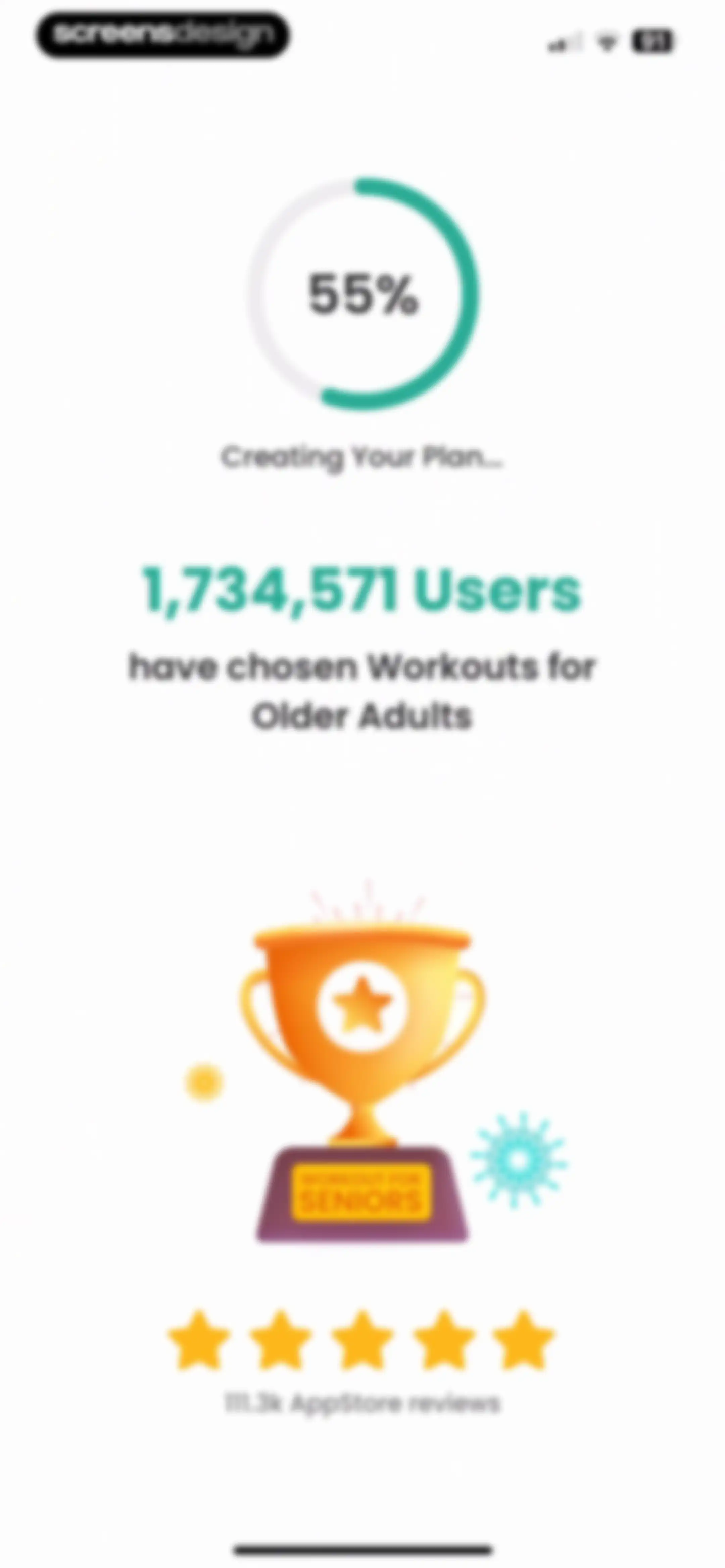 Workout for Seniors: SeniorFit screen 51