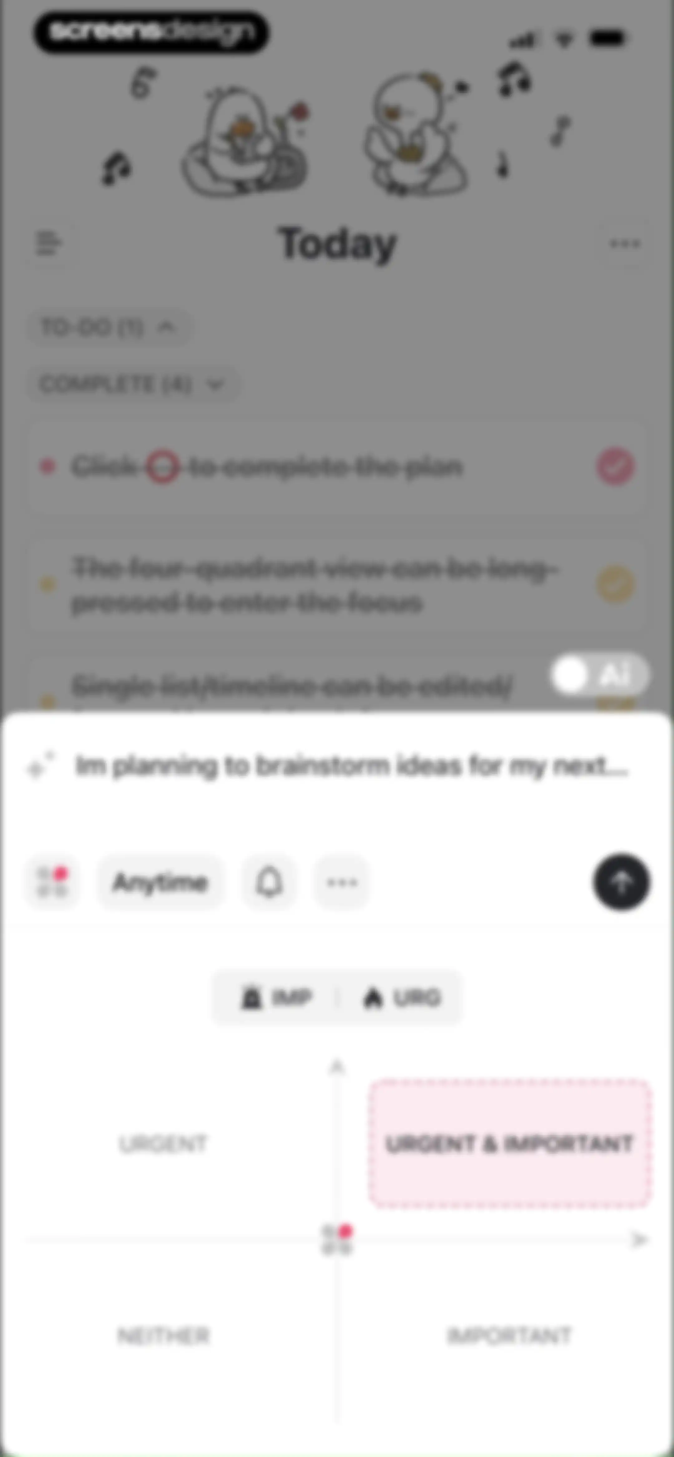 Plan Joy:To-Do List & Reminder screen 100