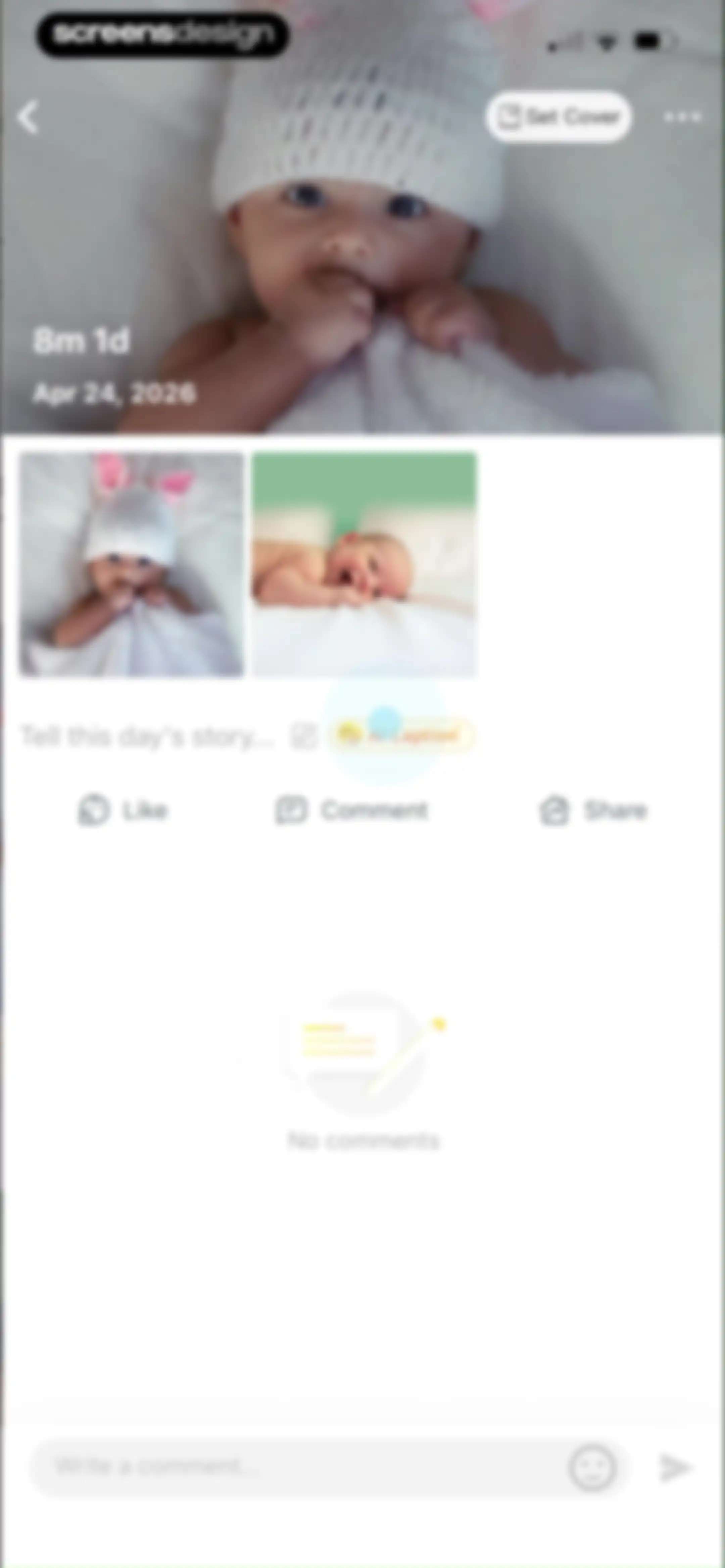 TimeHut - Baby Album screen 47