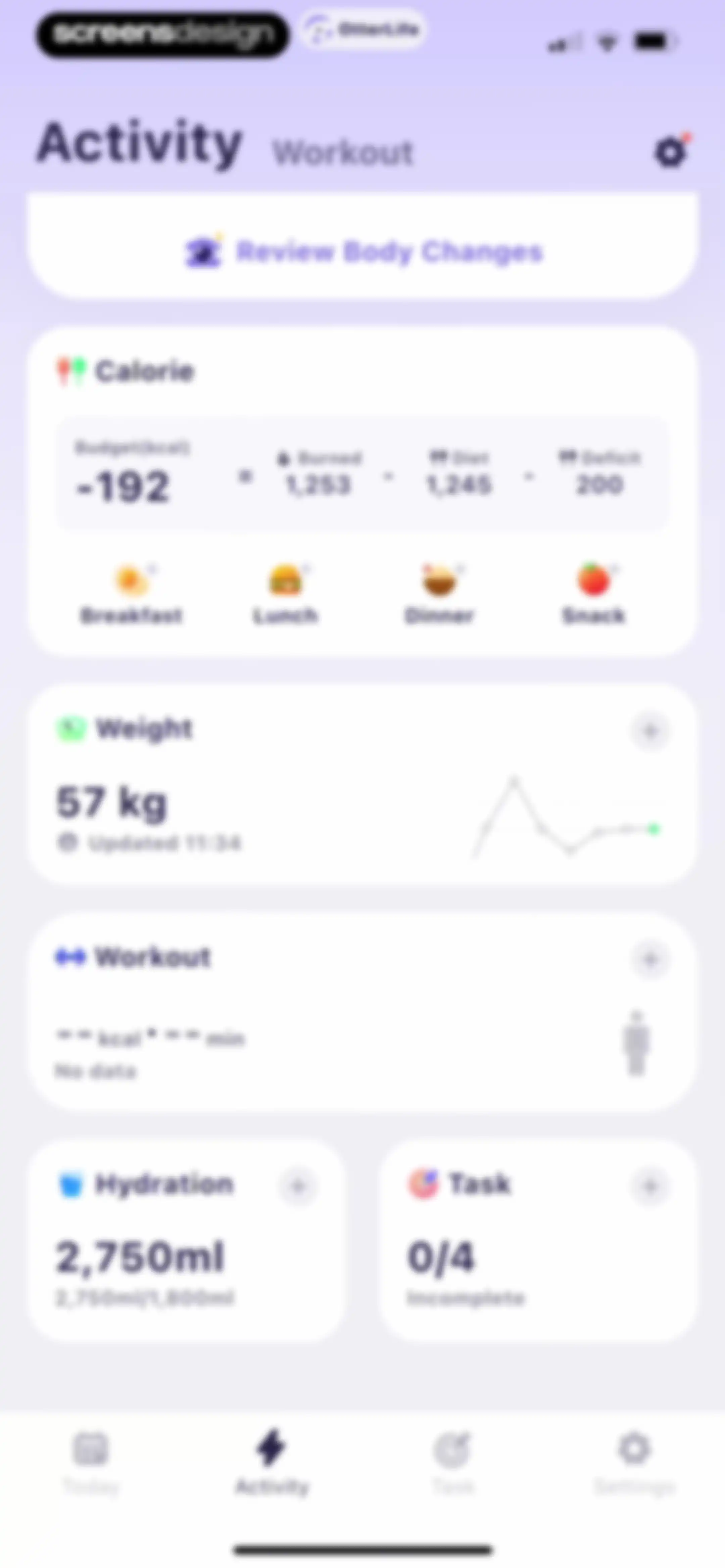 OtterLife: AI Health Tracker screen 267