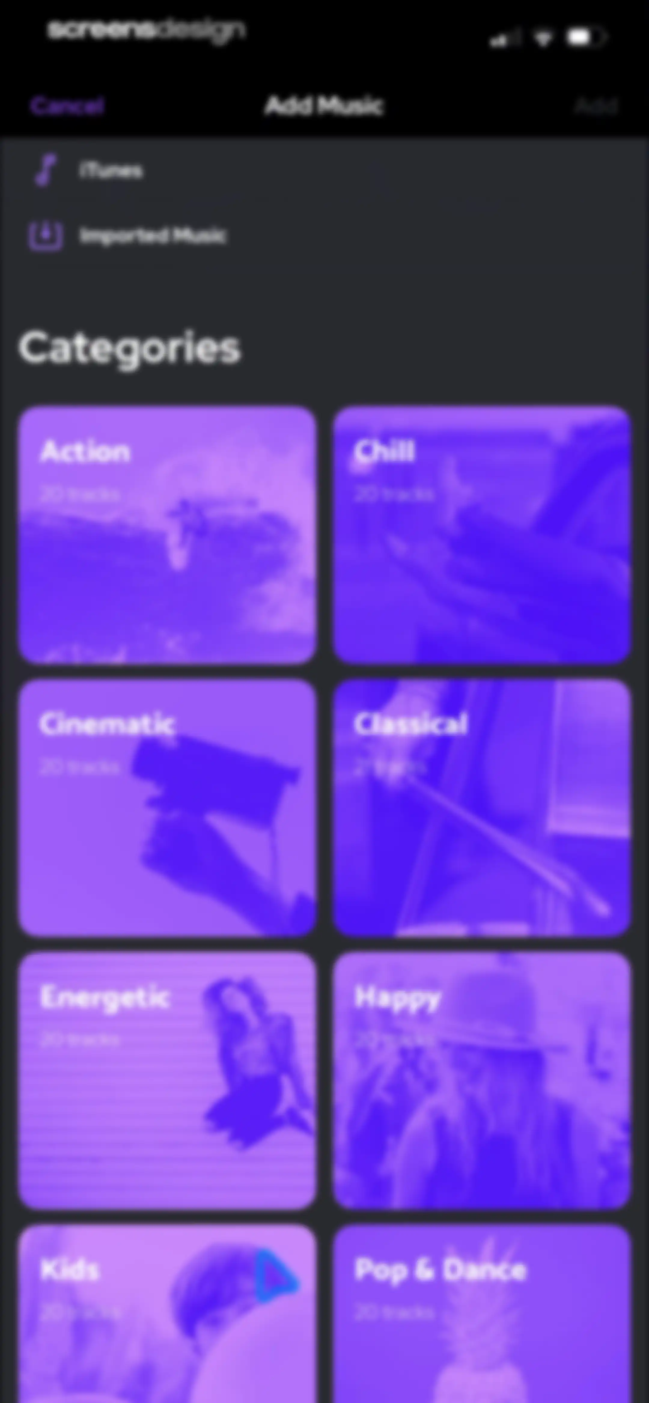Add Background Music To Video screen 36