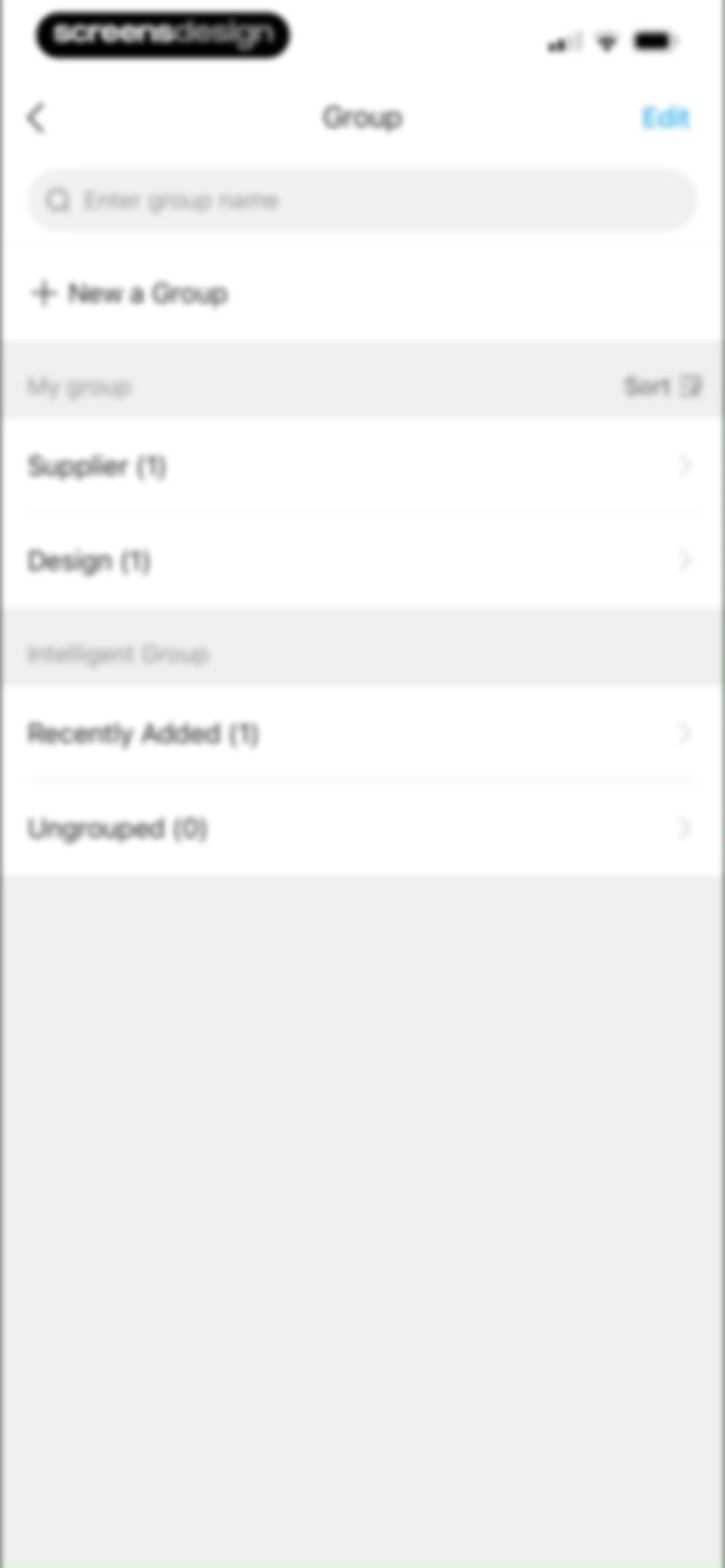 CamCard AI Business Assistant screen 117