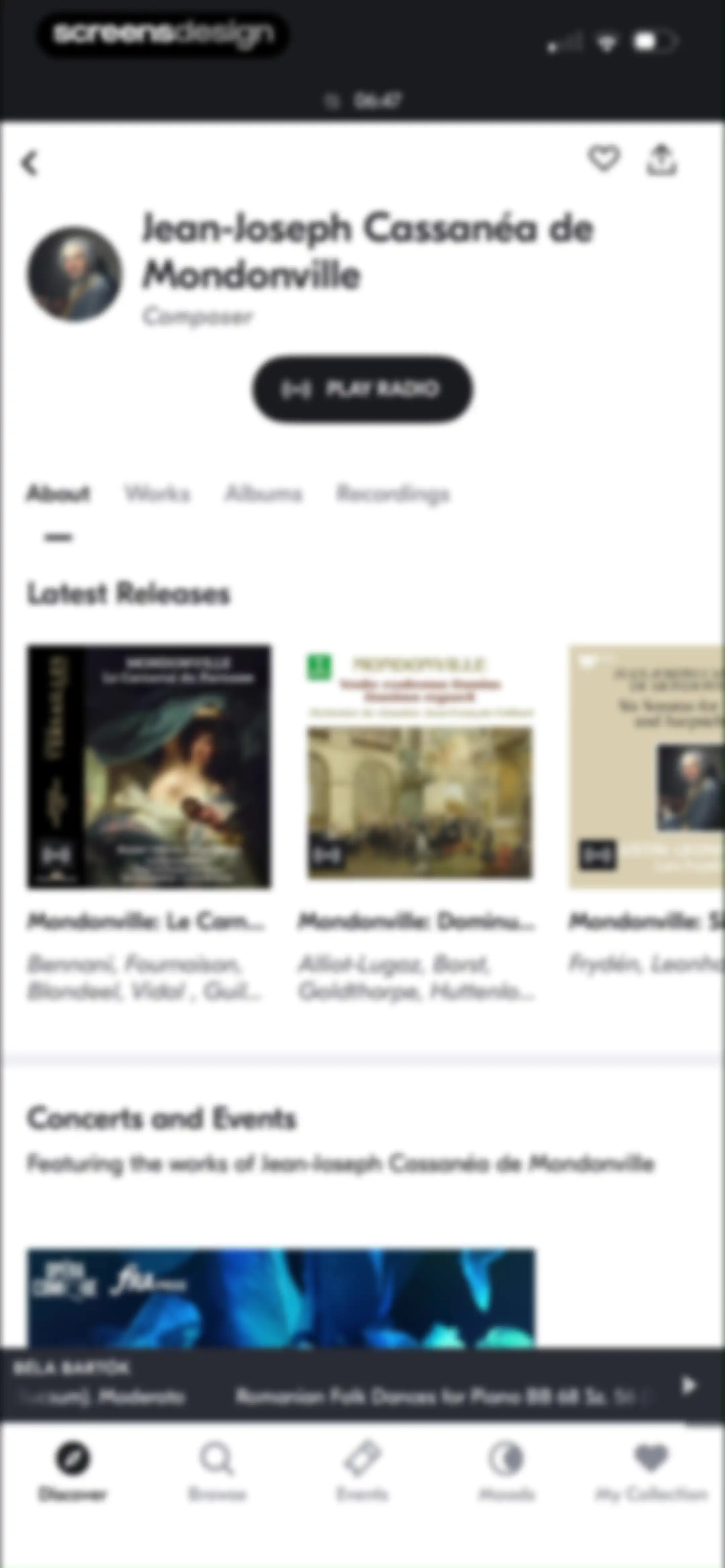 IDAGIO Stream Classical Music screen 71