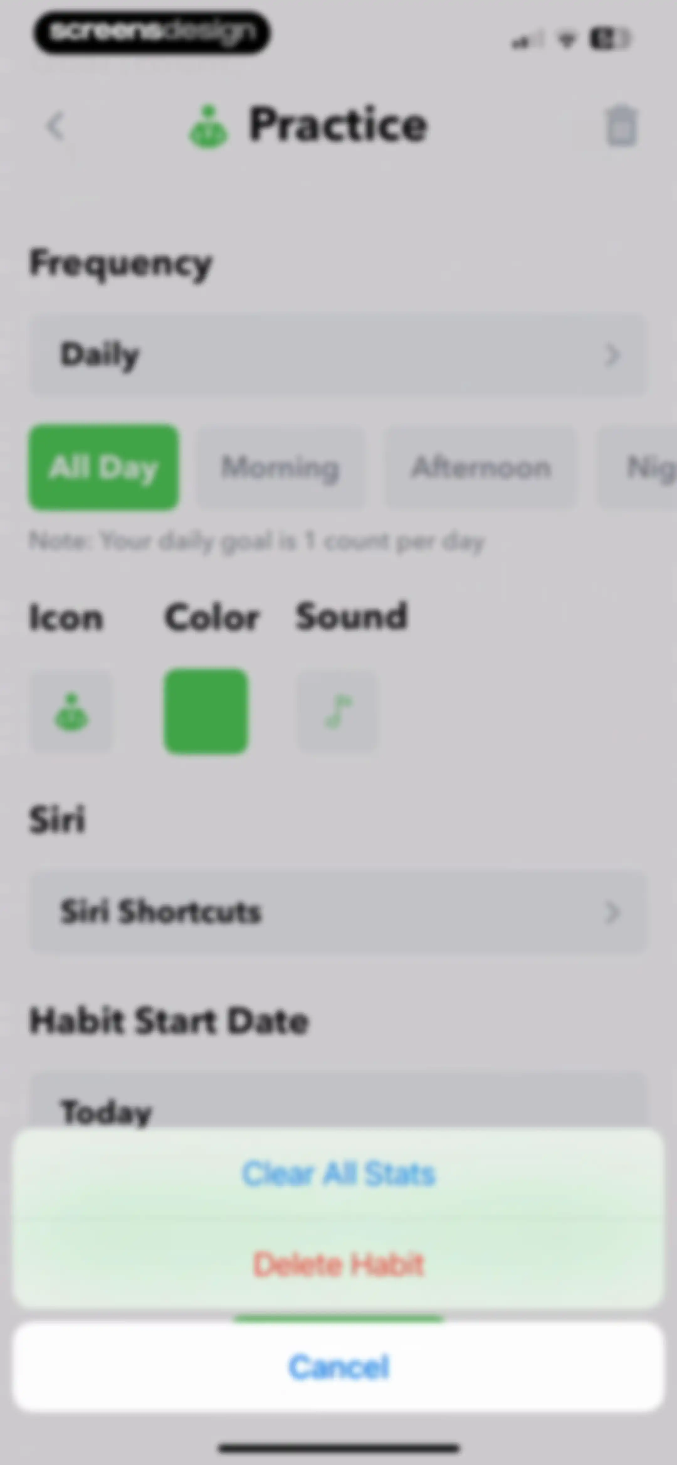 HabitMinder • Habit Tracker screen 69
