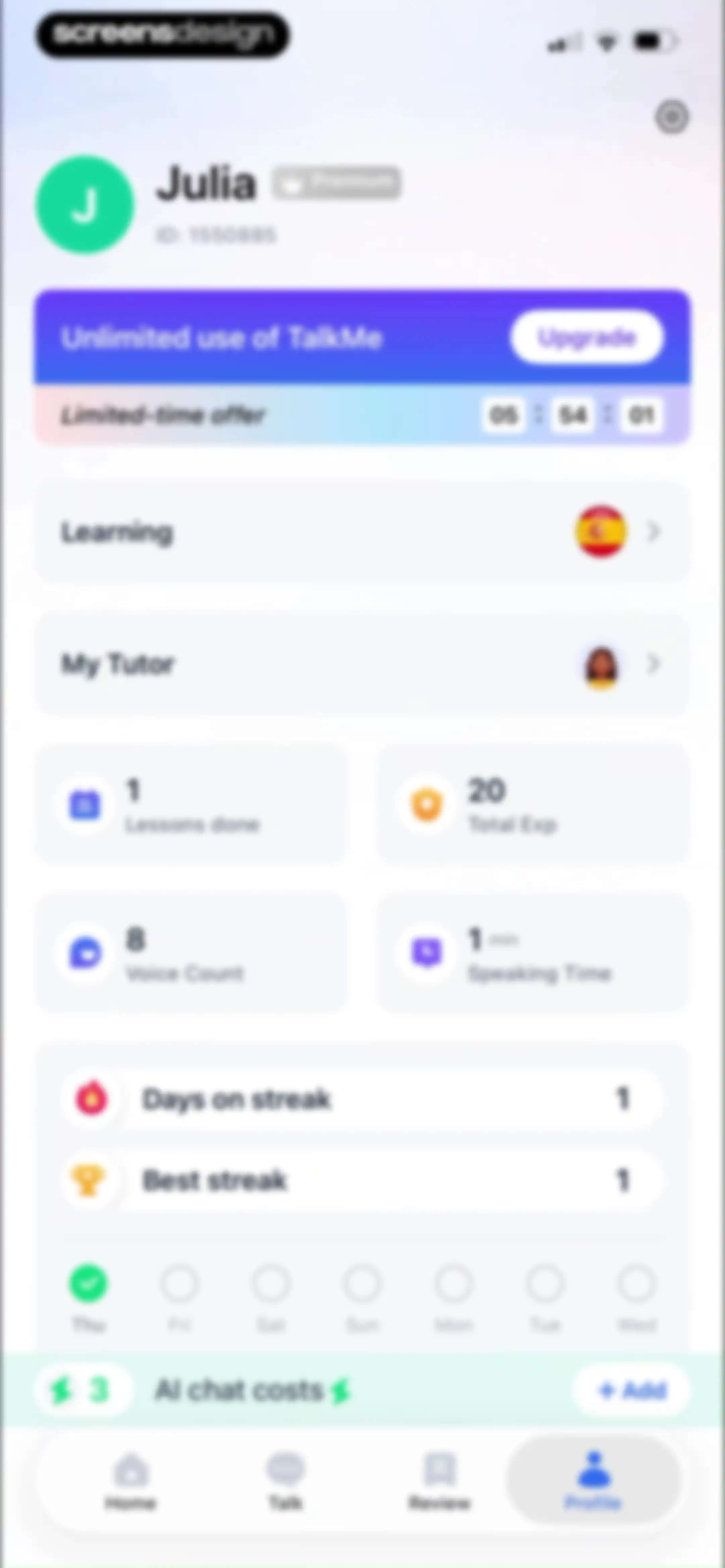 TalkMe: Speak & Learn English screen 189