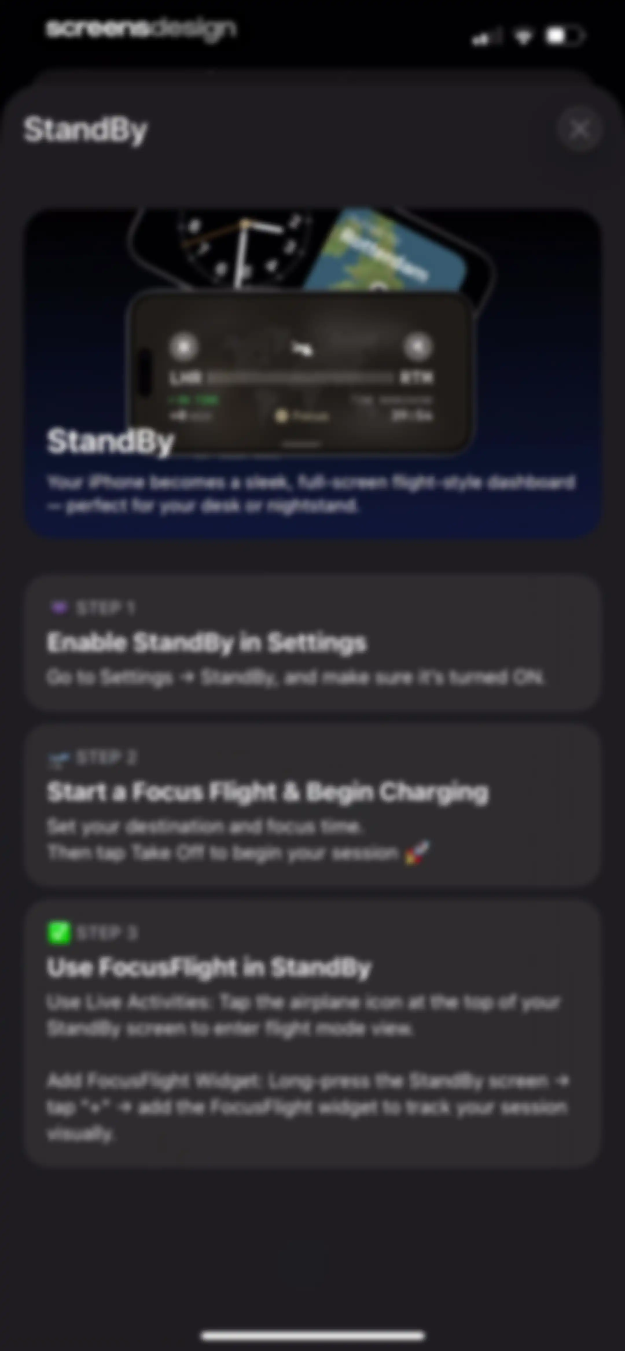 FocusFlight - Deepfocus Timer screen 96