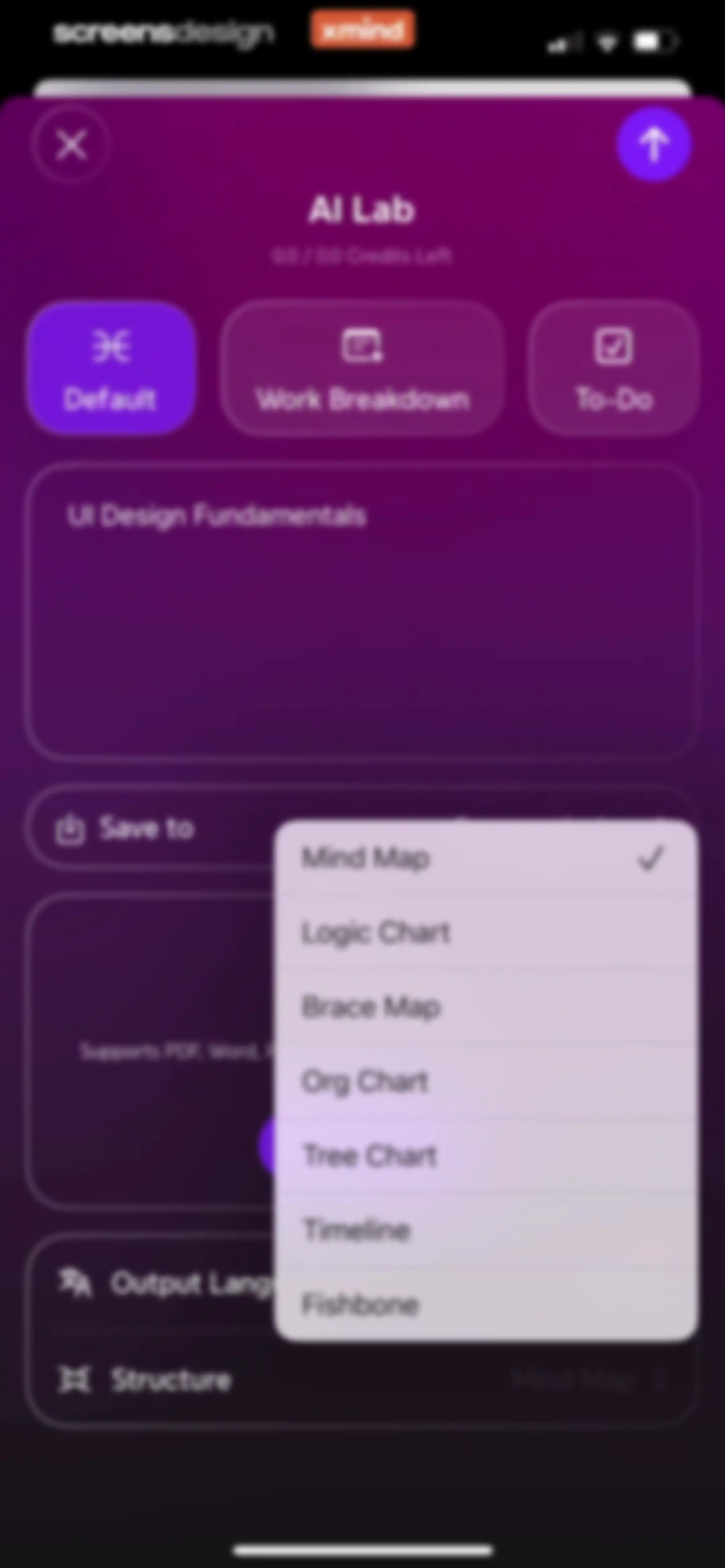 Xmind: AI Mind Map, Brainstorm screen 105