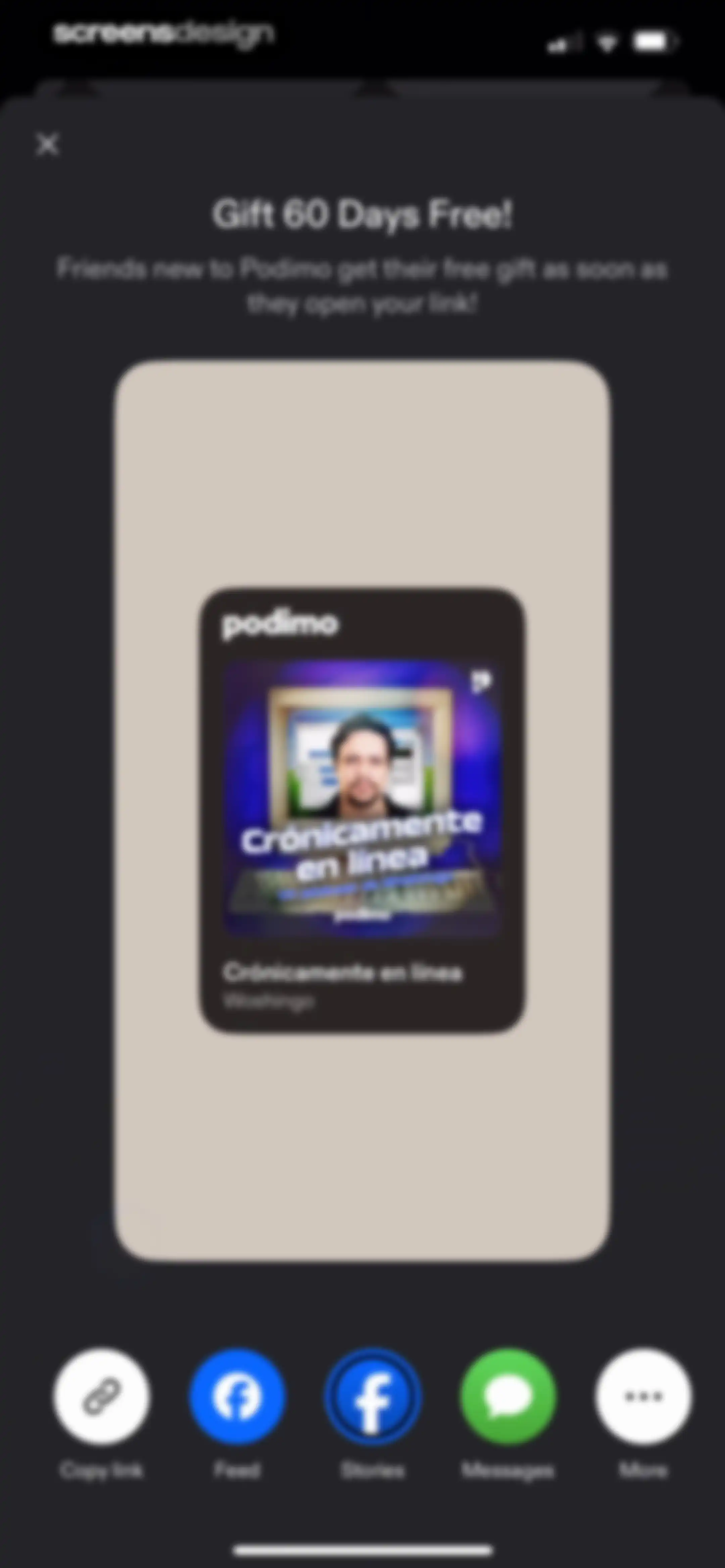 Podimo: Podcasts & audiobooks screen 47