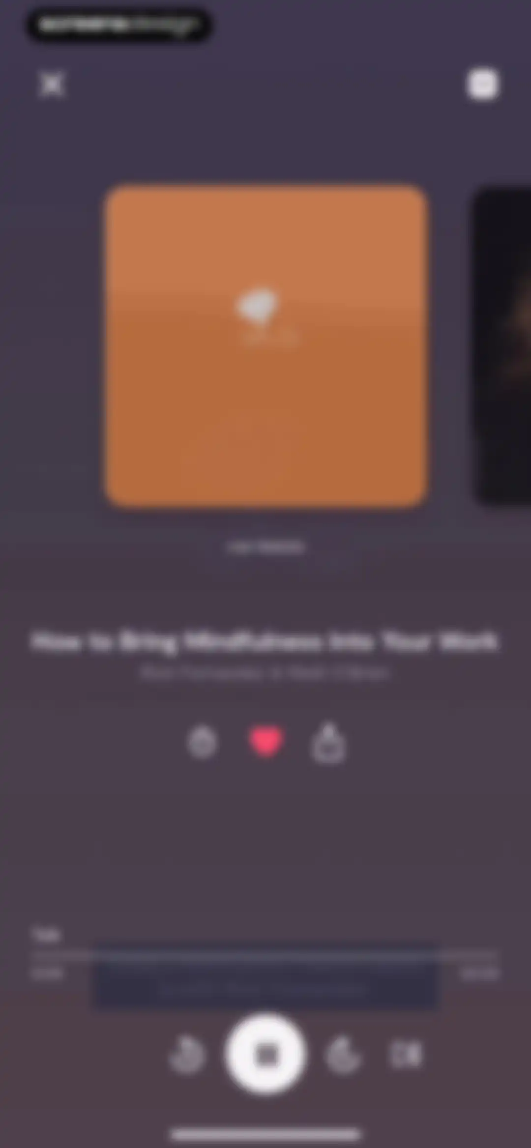 Mindfulness.com Meditation App screen 91