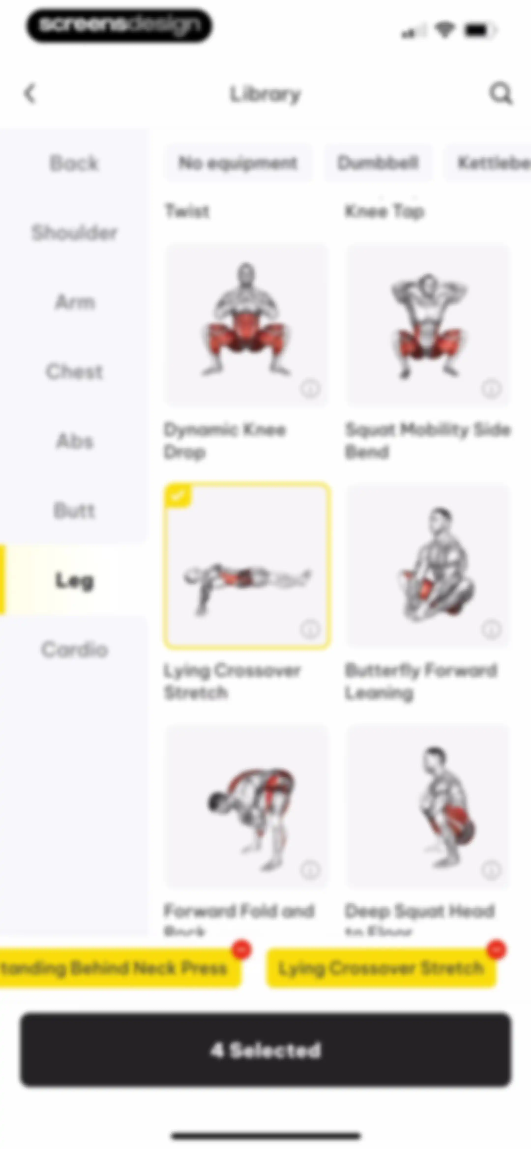 Muscle Monster Workout Planner screen 74
