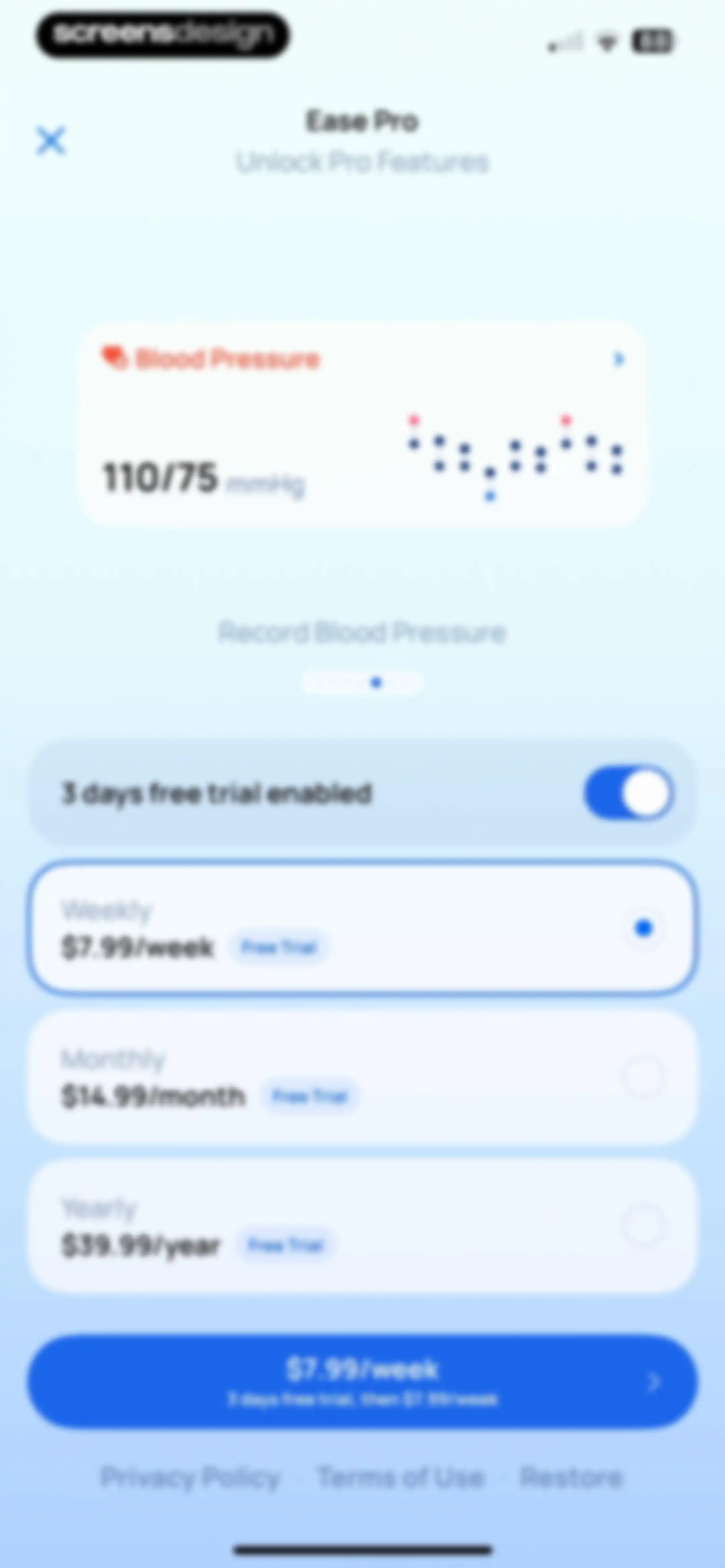 Ease - Body & Mental Health screen 124