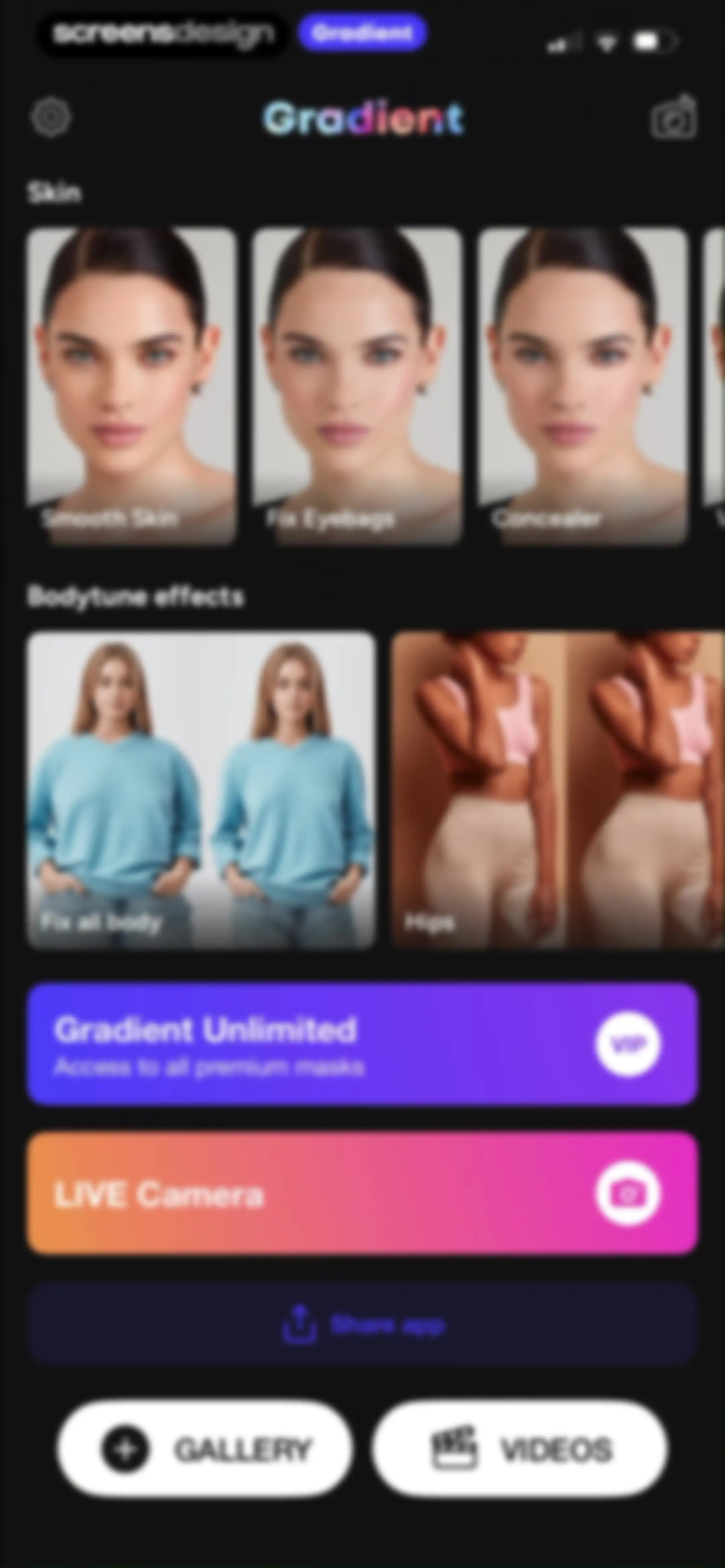 Gradient: You Look Like screen 47