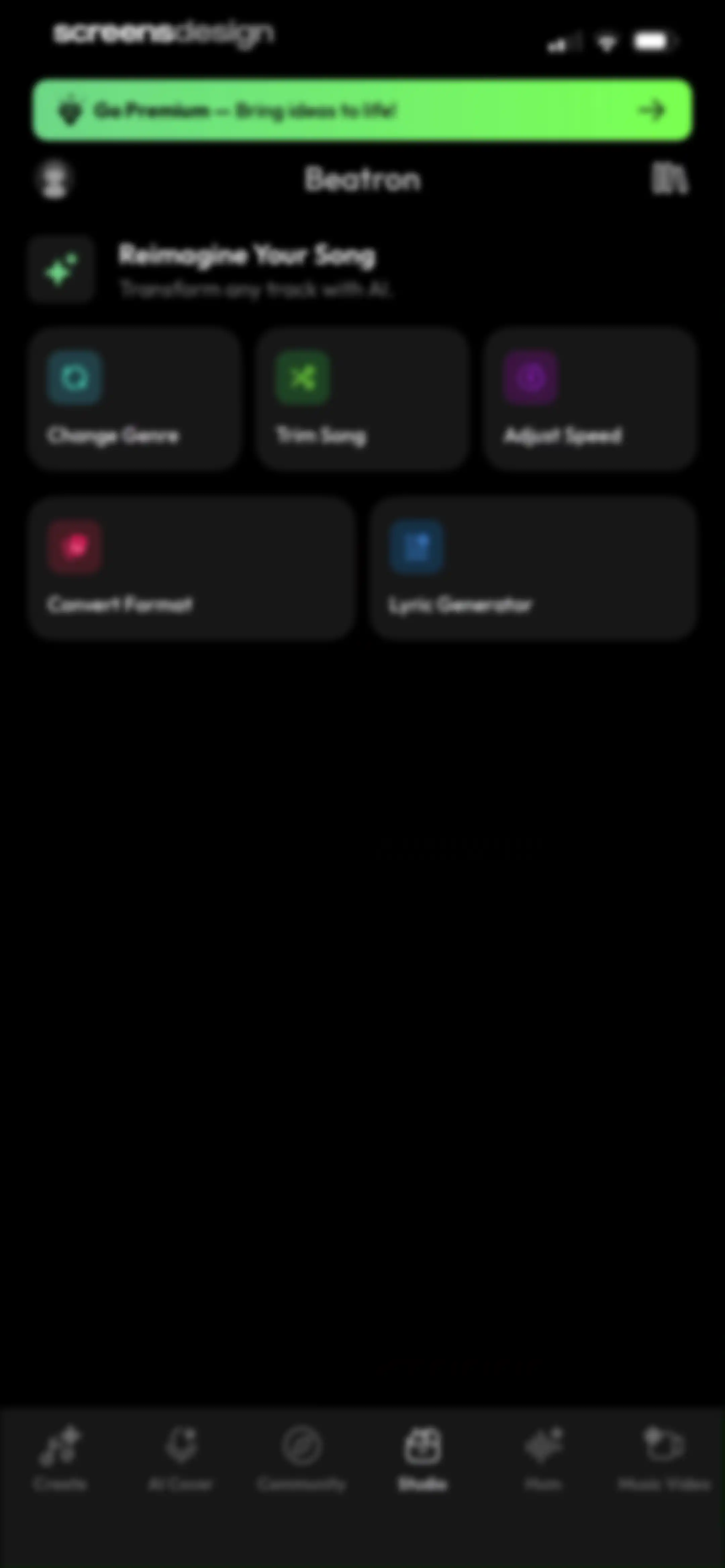 Beatron: AI Song Generator screen 68