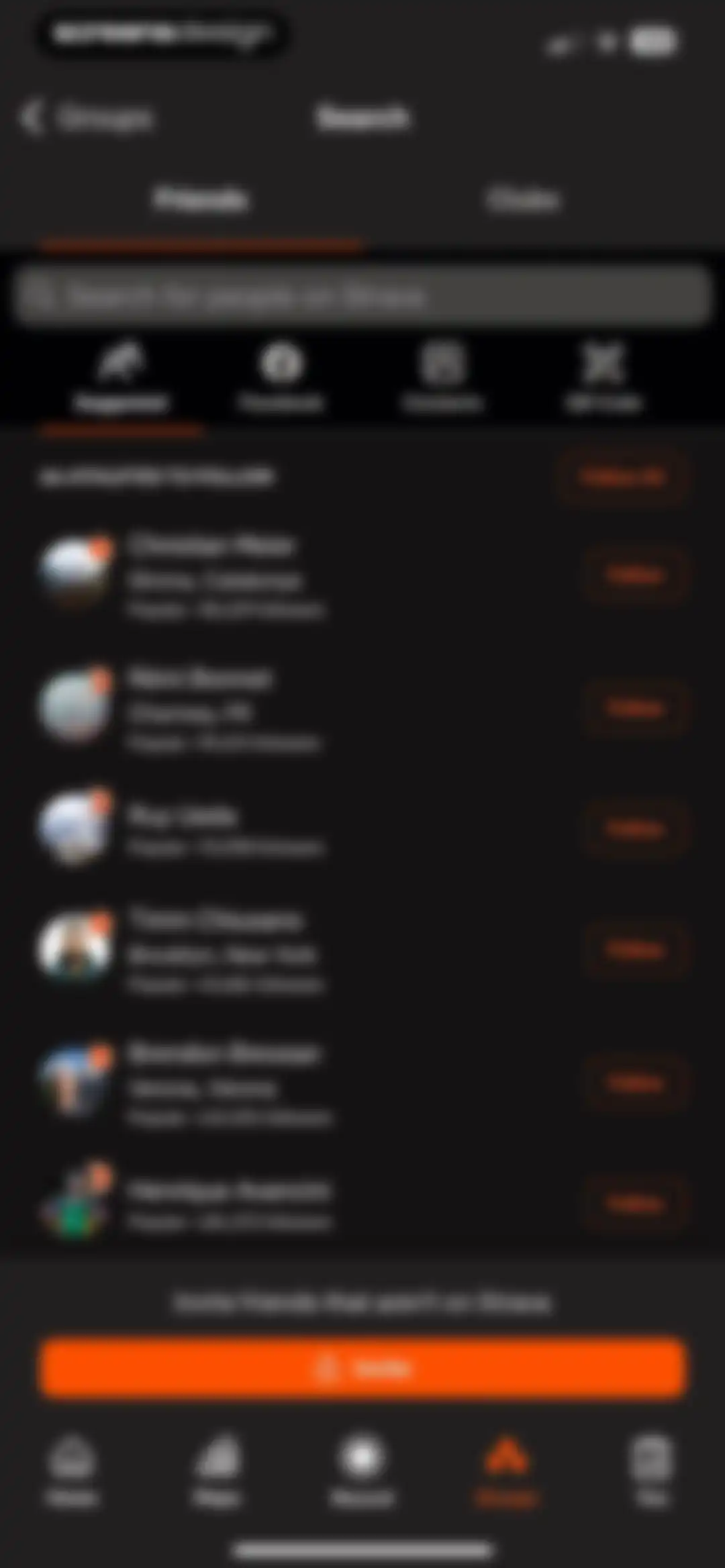 Strava: Run, Bike, Walk screen 174