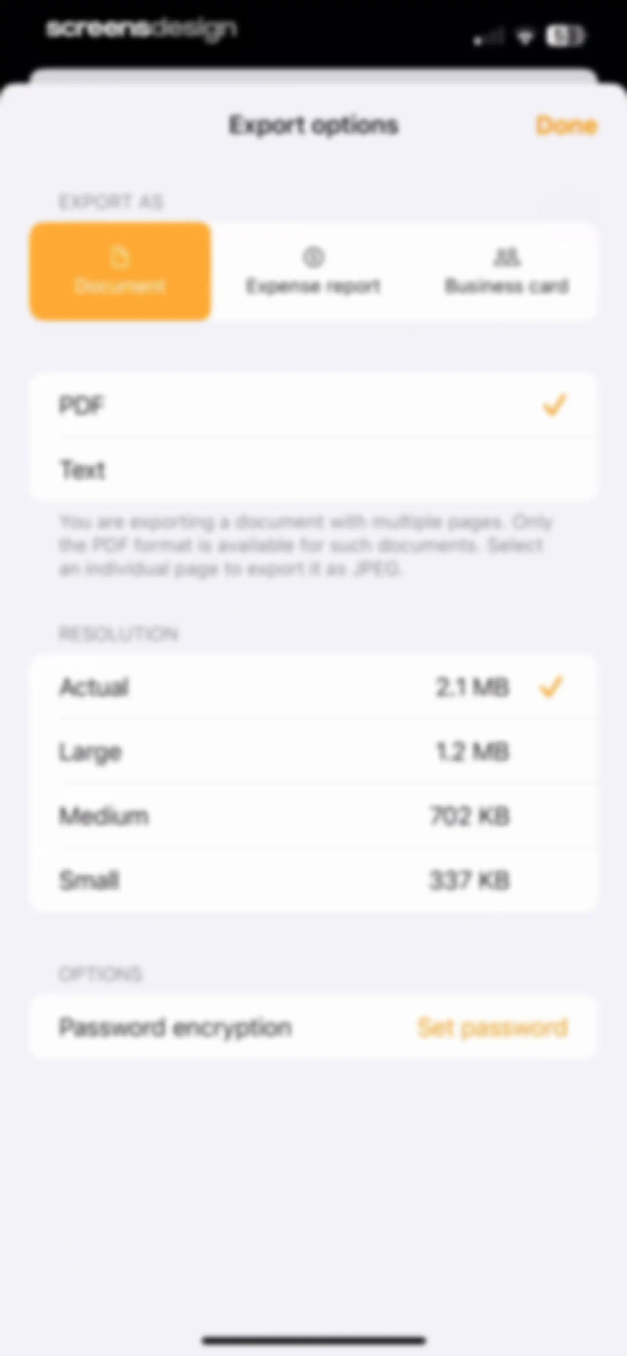 Scanner App: Genius Scan screen 37
