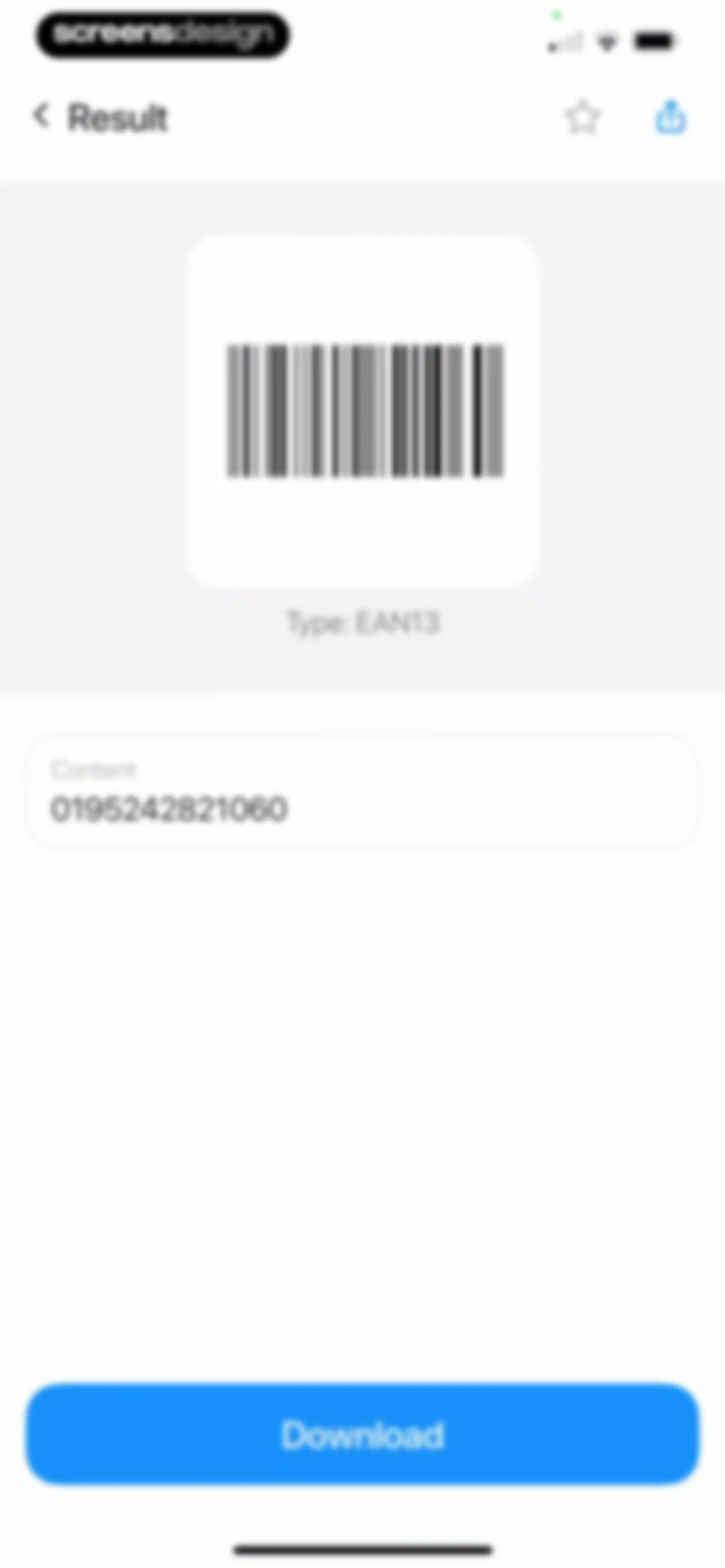 QR Code Reader, Scan Barcode screen 62