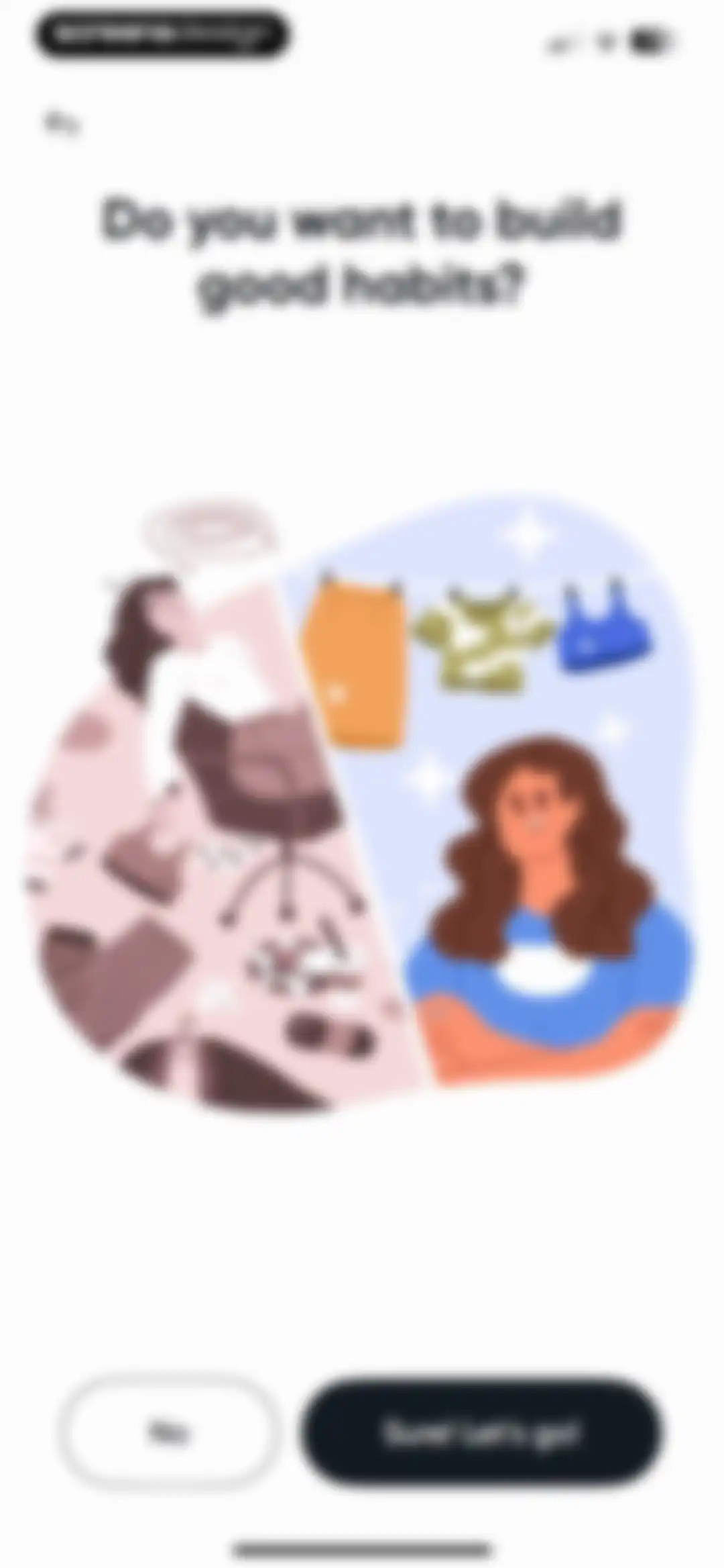 Me+ Lifestyle Routine screen 31
