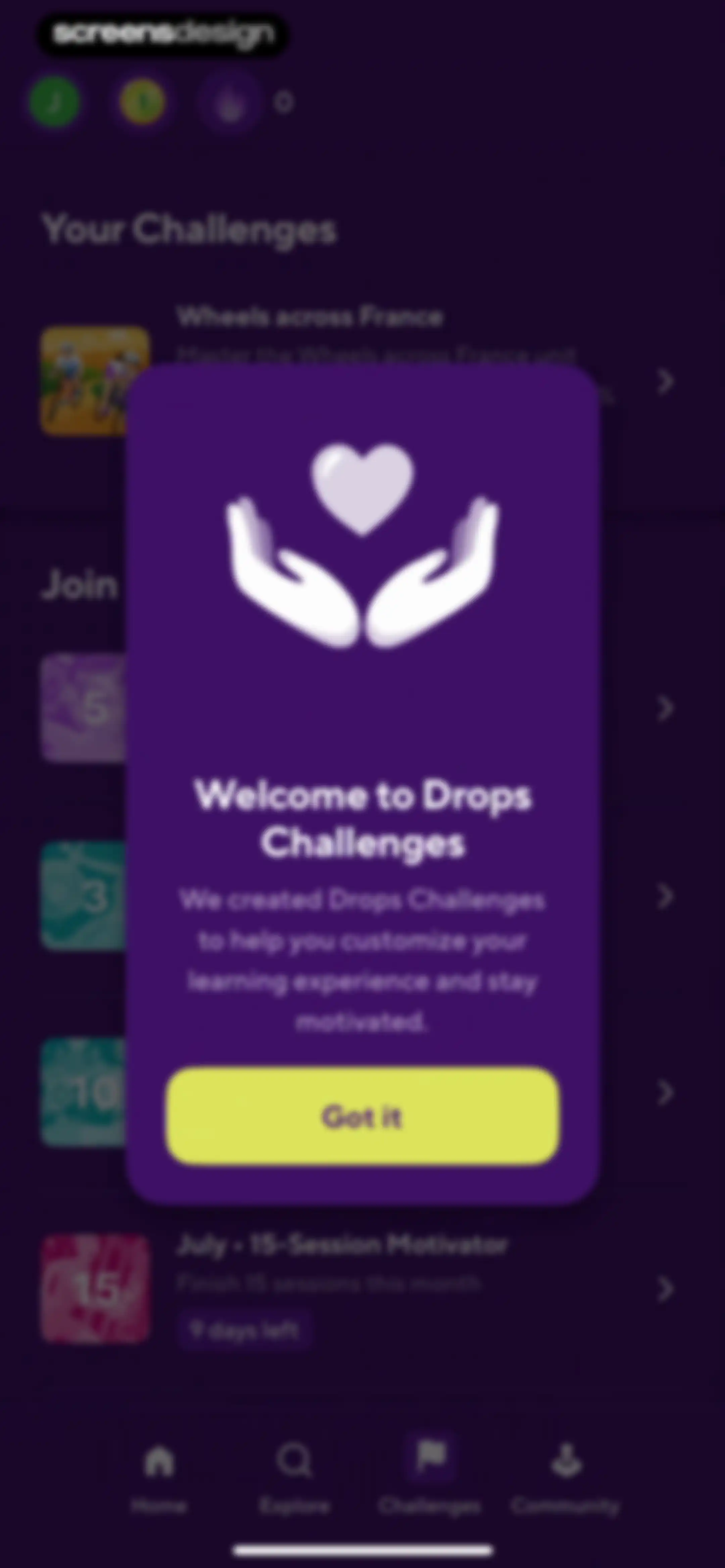Drops: Language Learning Games screen 94
