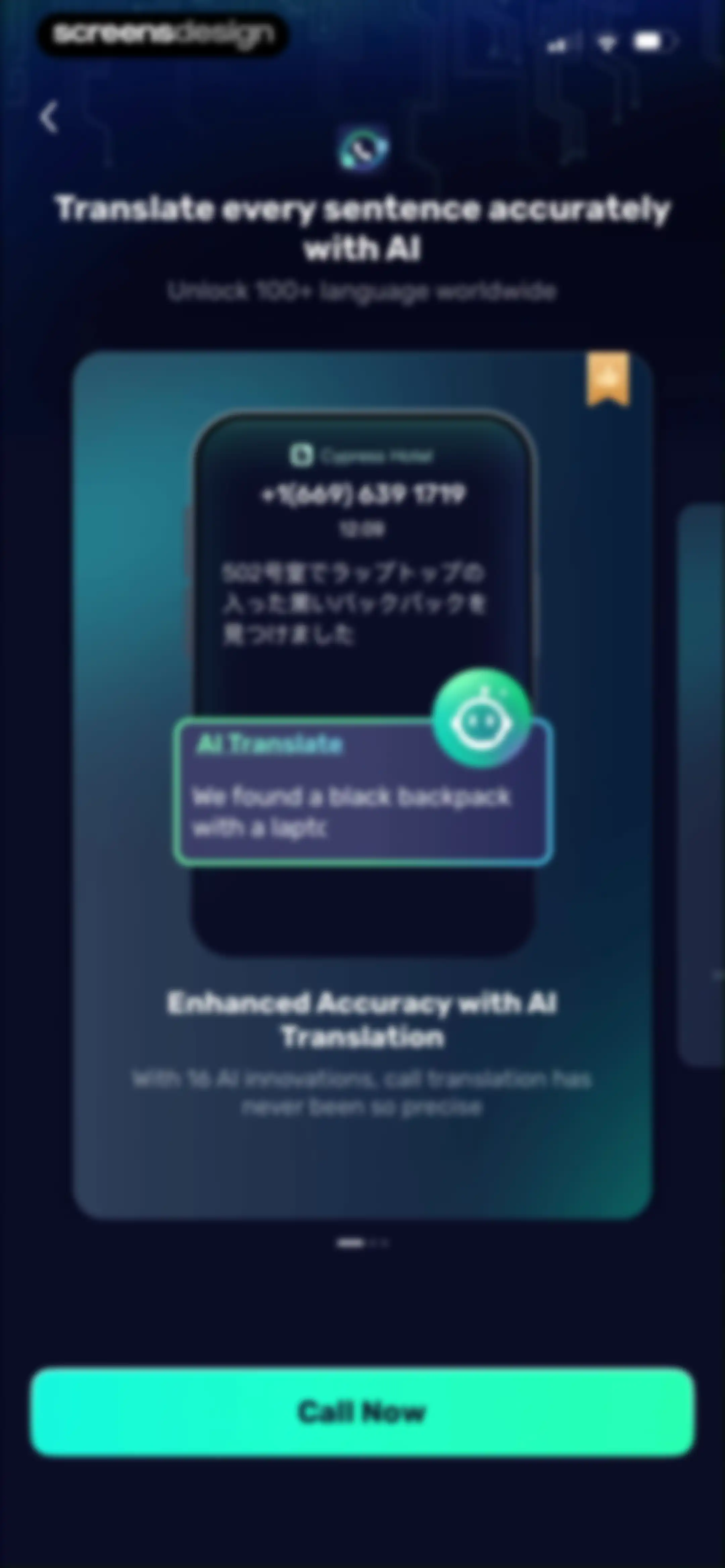 AI Phone:Call&Voice Translator screen 134