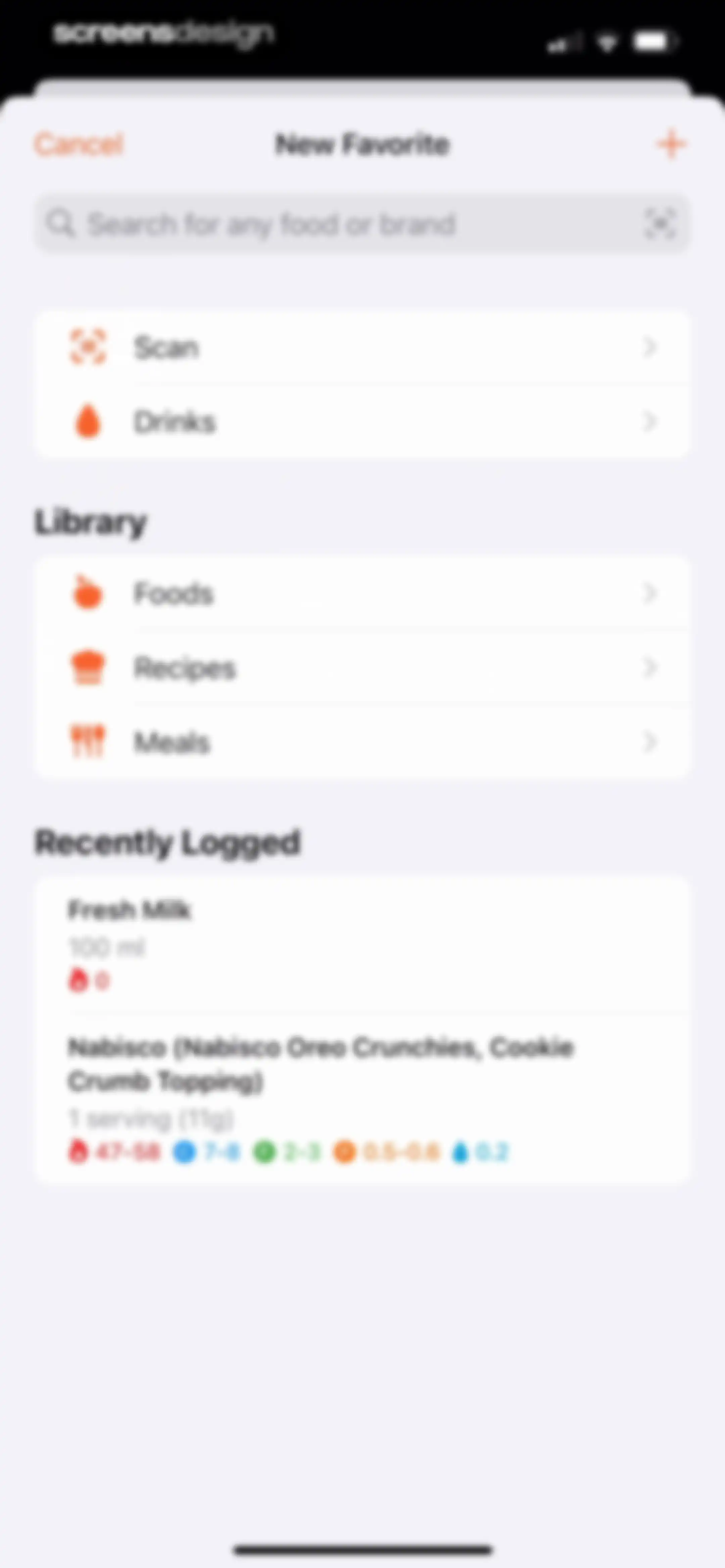 Nutrition Tracker: Foodnoms screen 65