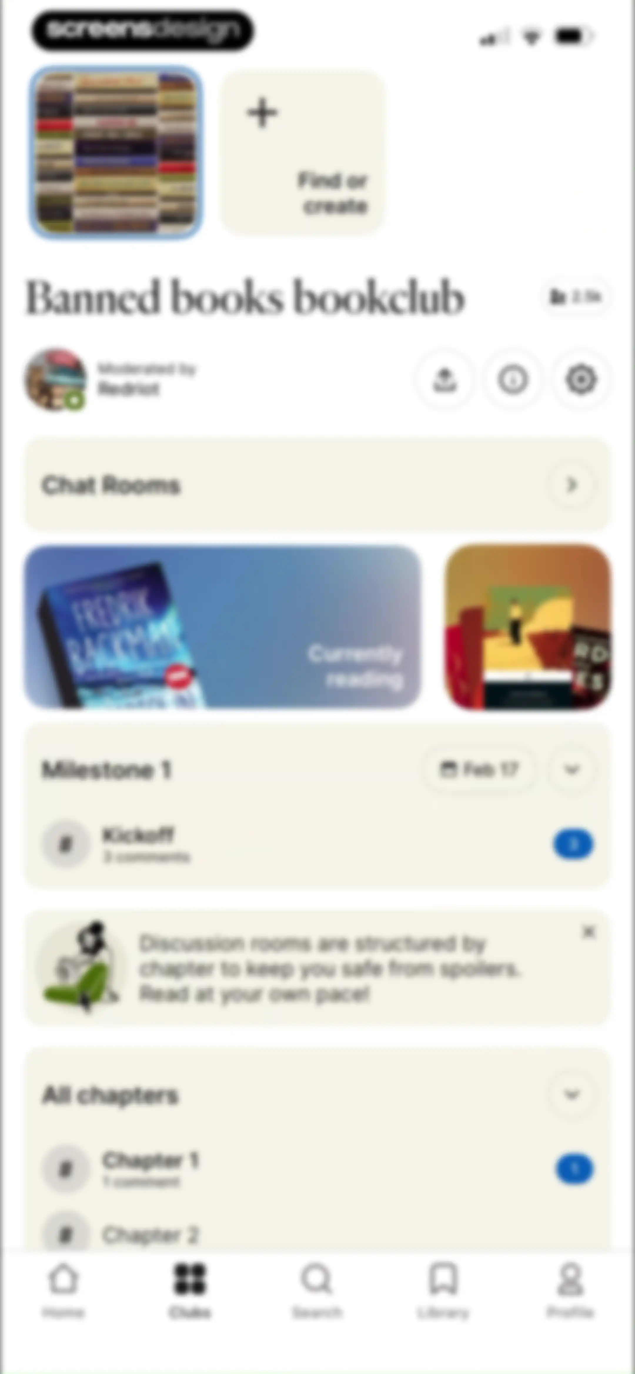 Fable: Track & Discuss Books screen 117