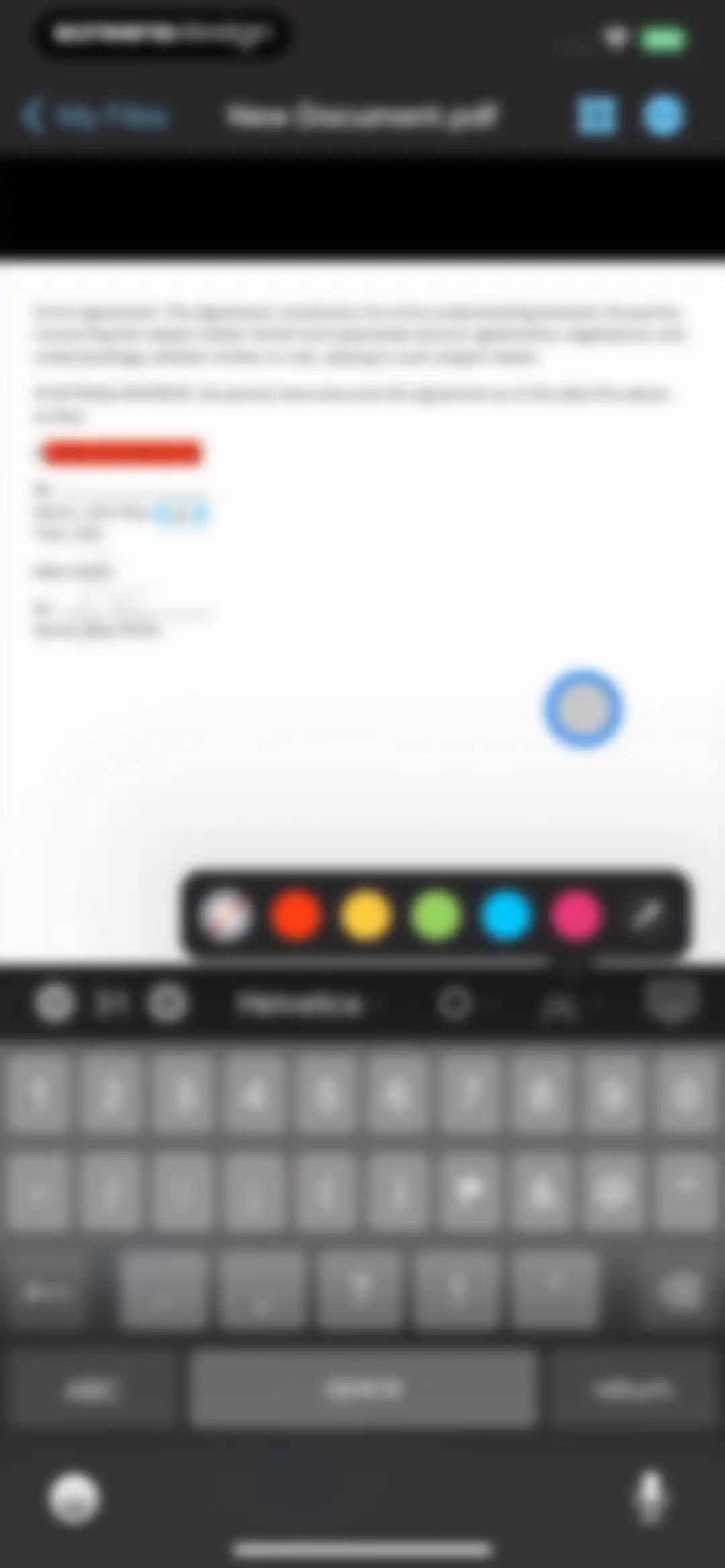 PDF Fill & Sign. Editor Filler screen 19