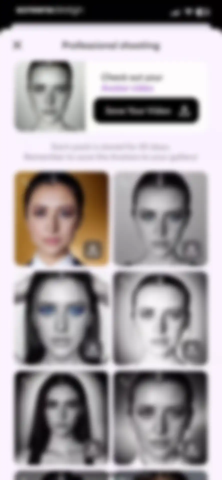 Dawn AI - Avatar generator screen 28