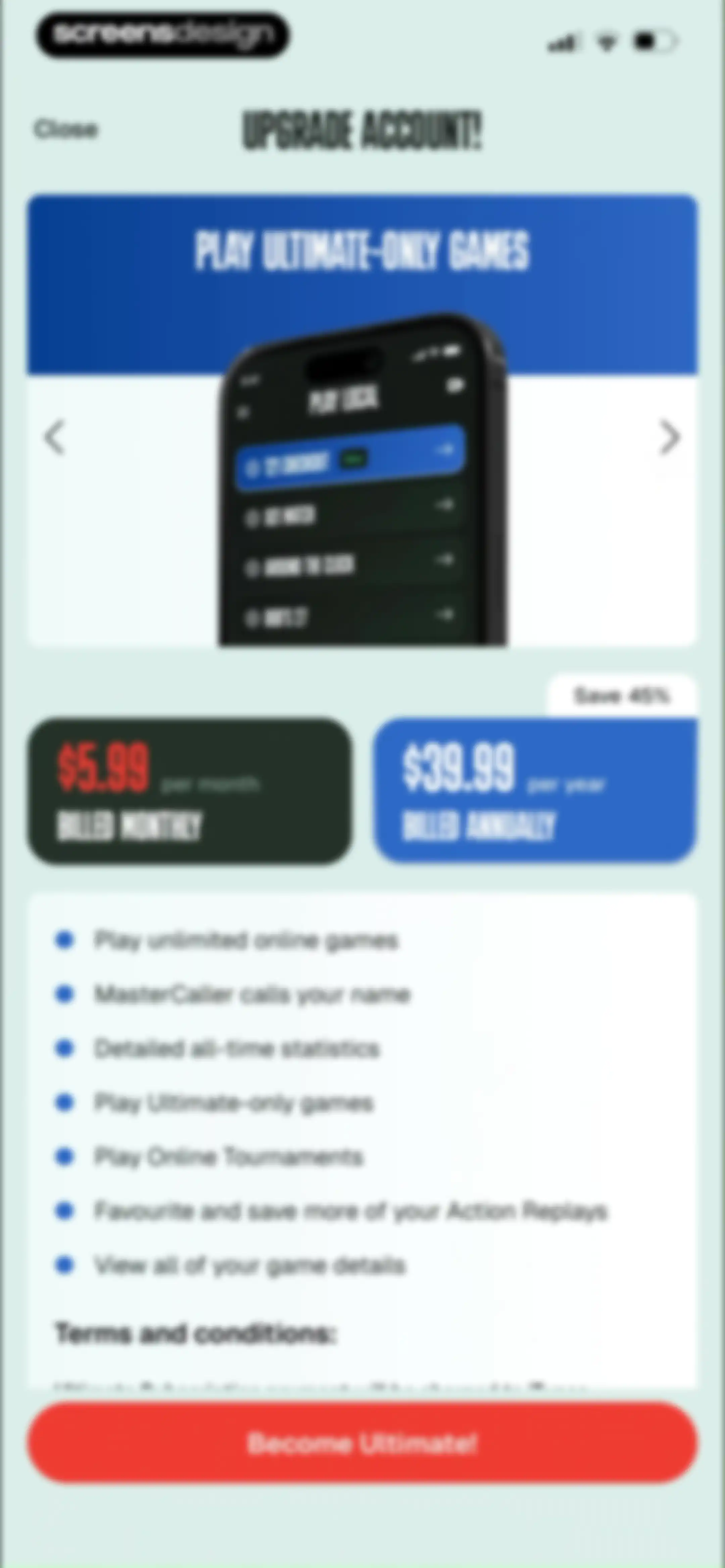 DartCounter screen 46