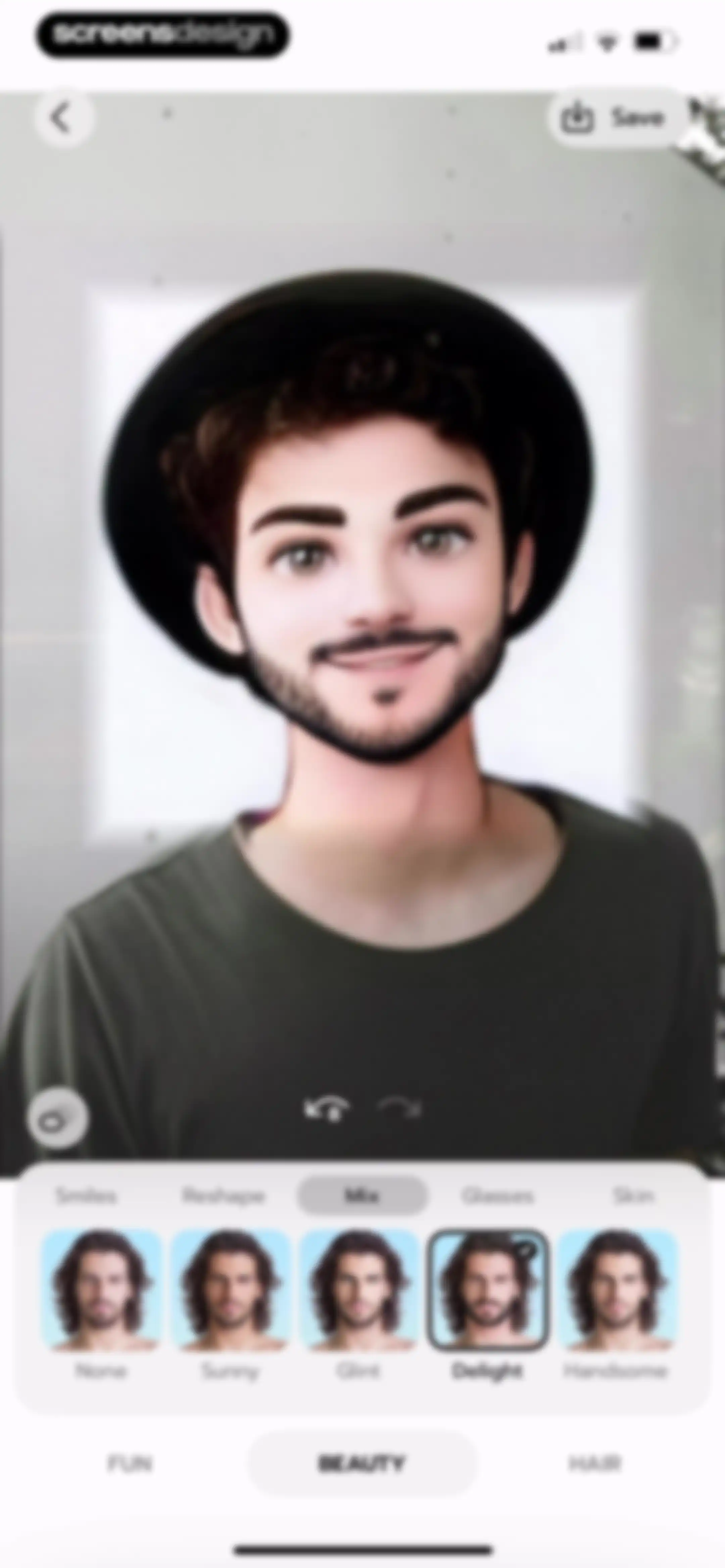 FaceLab: Face Age, Hair Filter screen 28