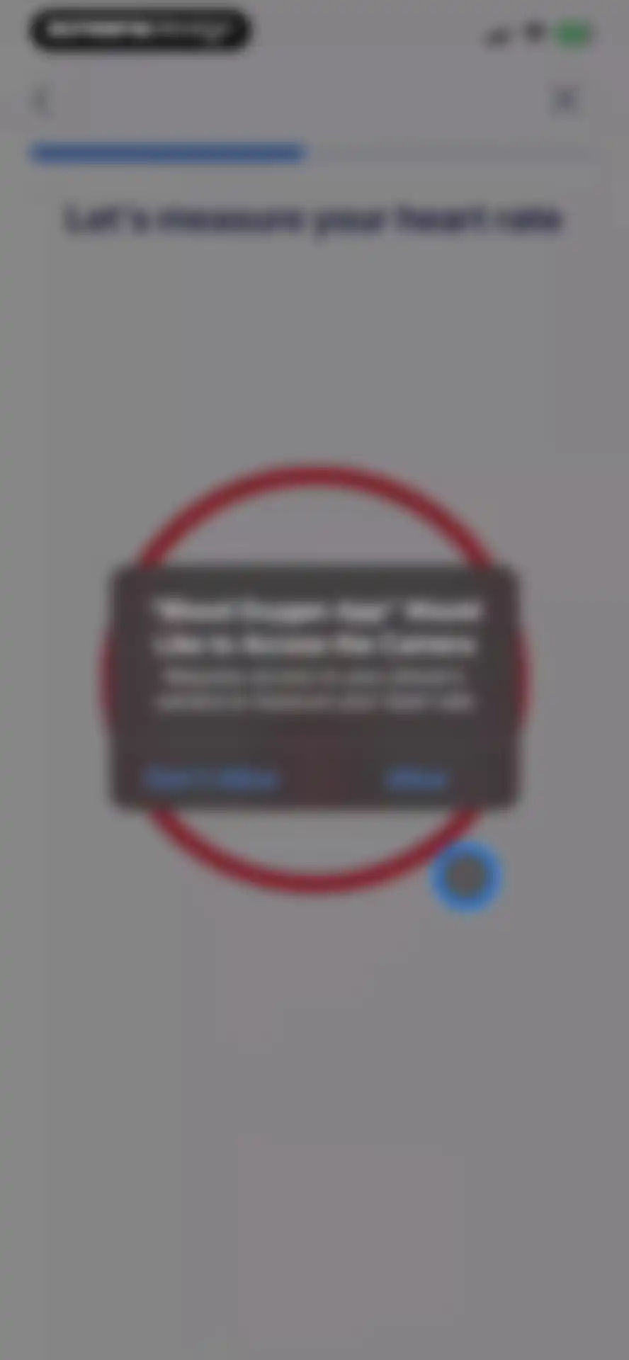 Blood Oxygen App screen 27