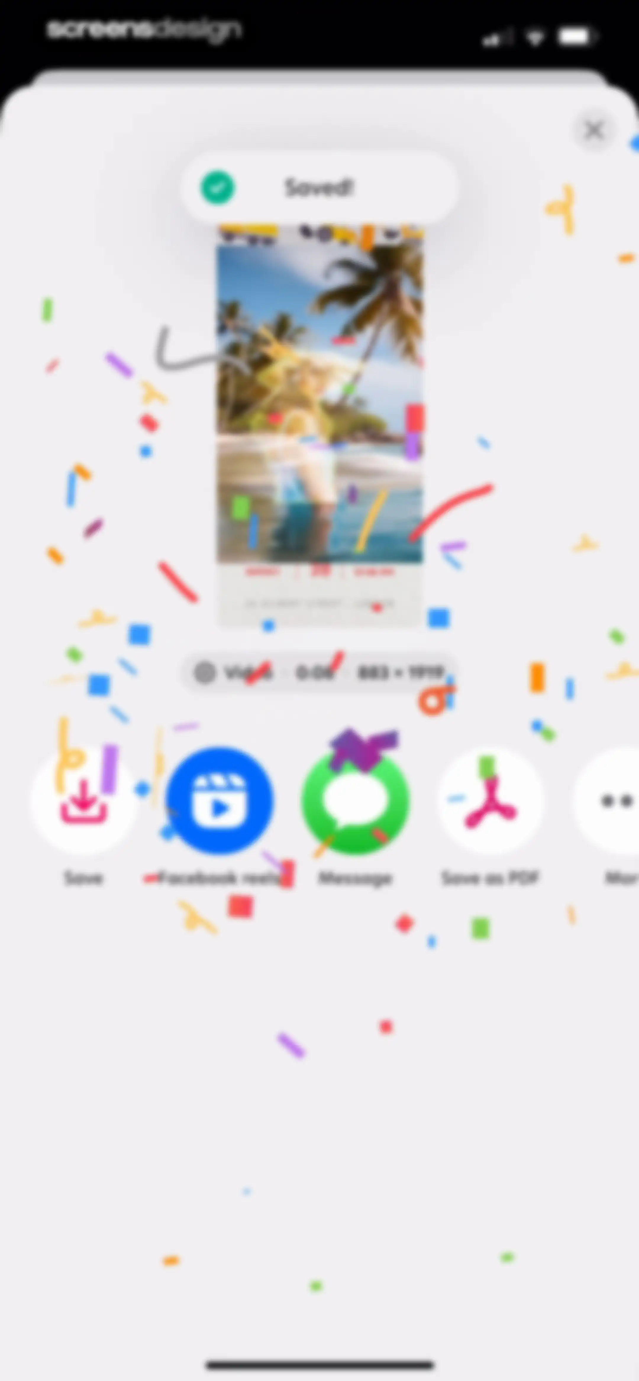Bazaart AI Photo Editor Design screen 135