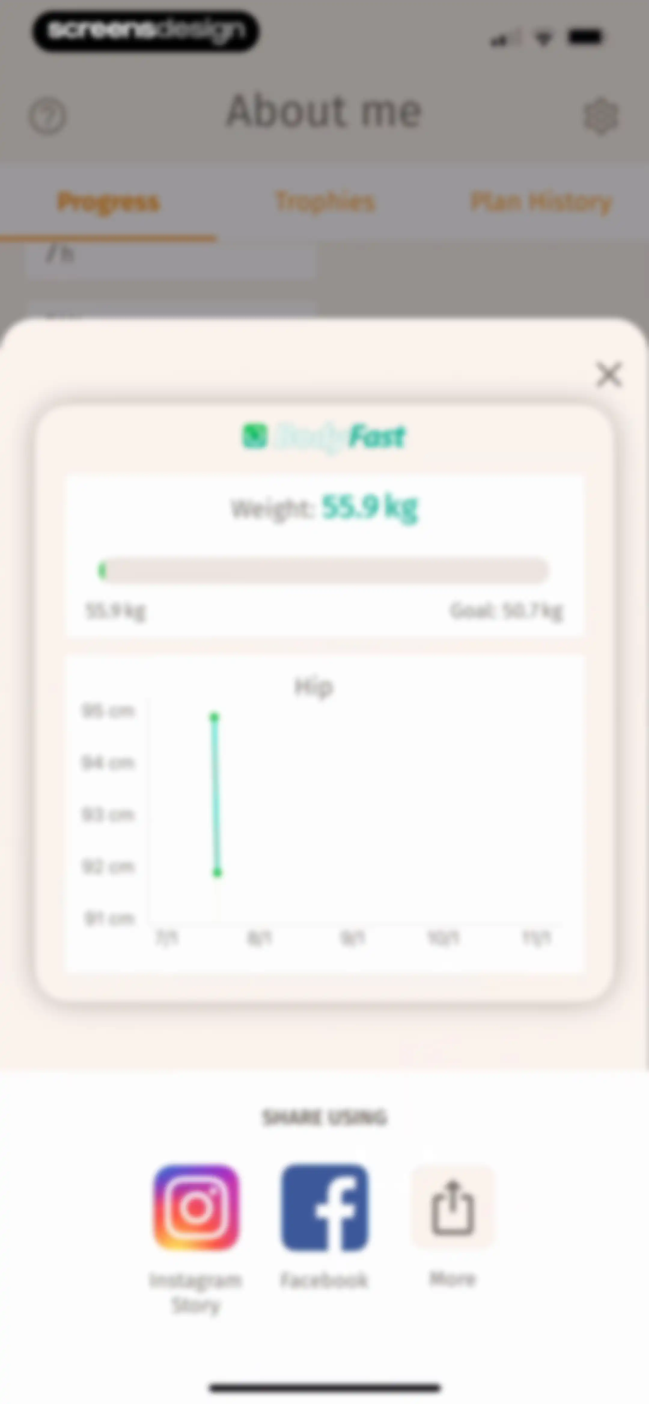 BodyFast: Intermittent Fasting screen 162