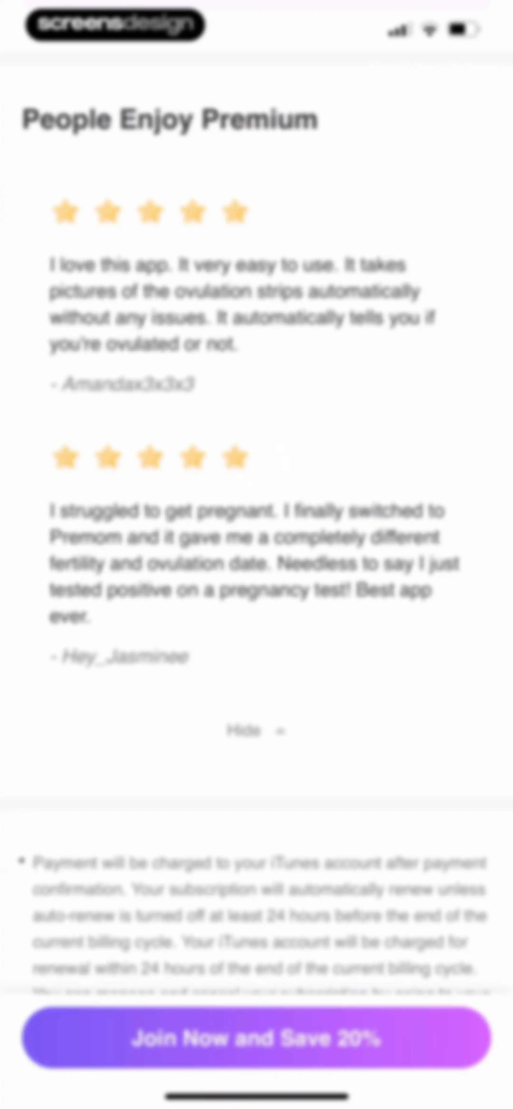 Premom-Ovulation Tracker, PCOS screen 21