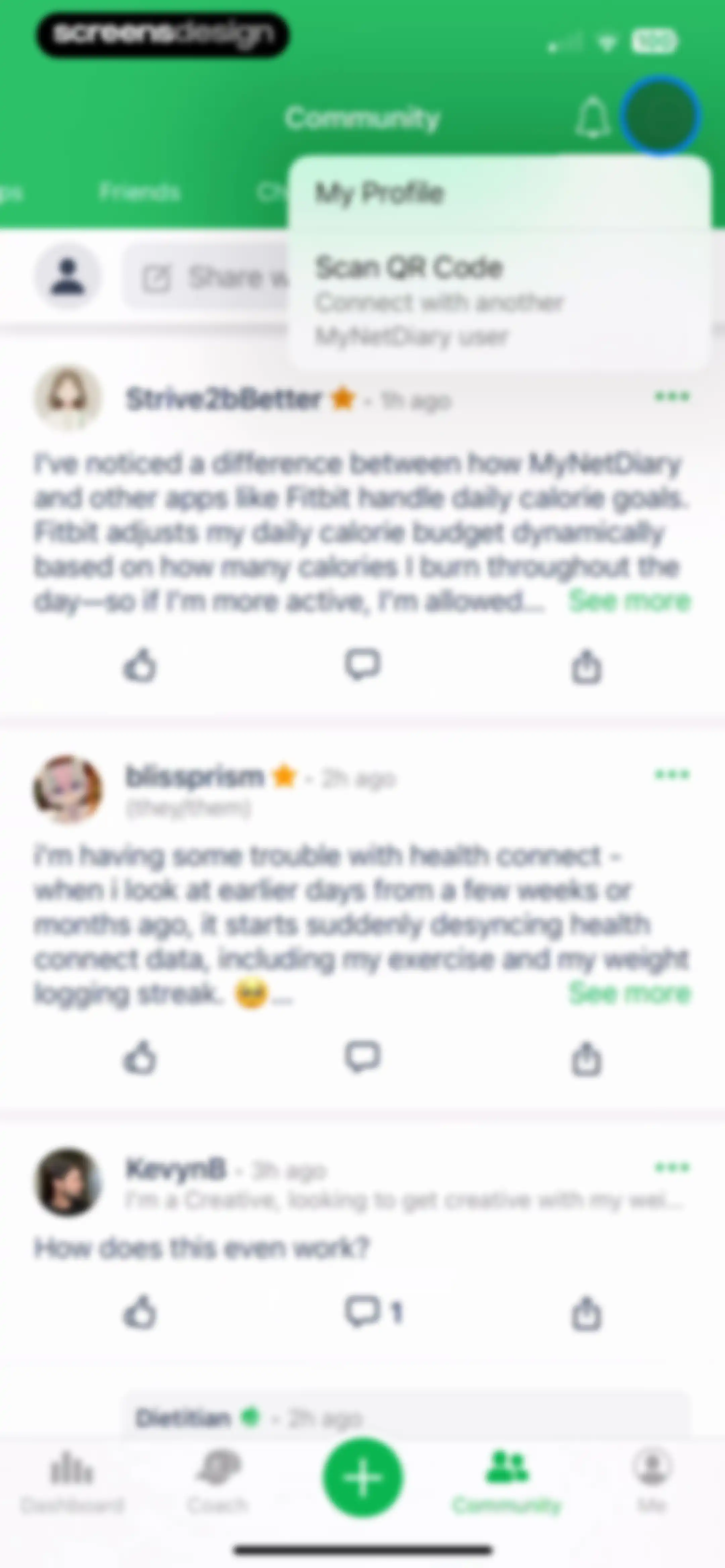 Calorie Counter - MyNetDiary screen 253