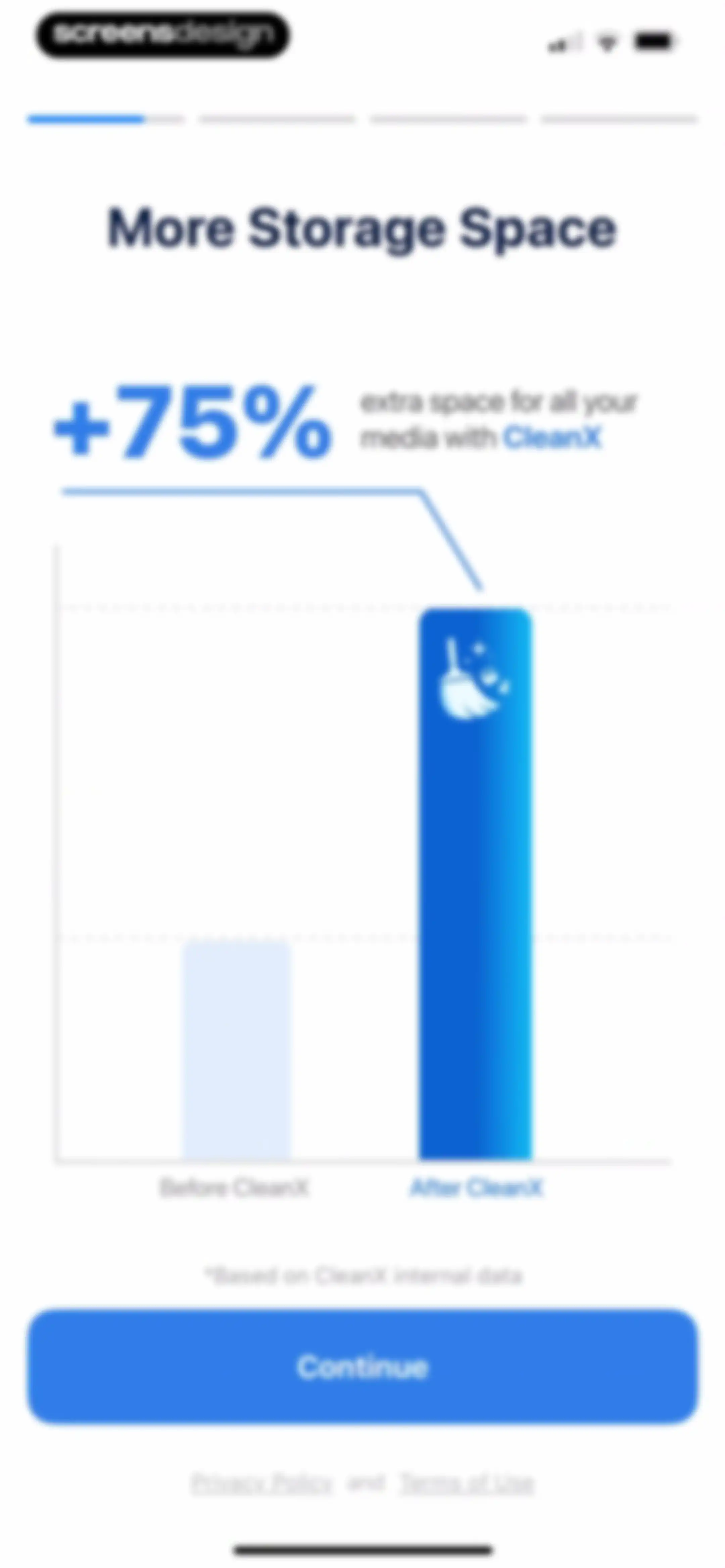 CleanX: Clean Up Storage screen 3