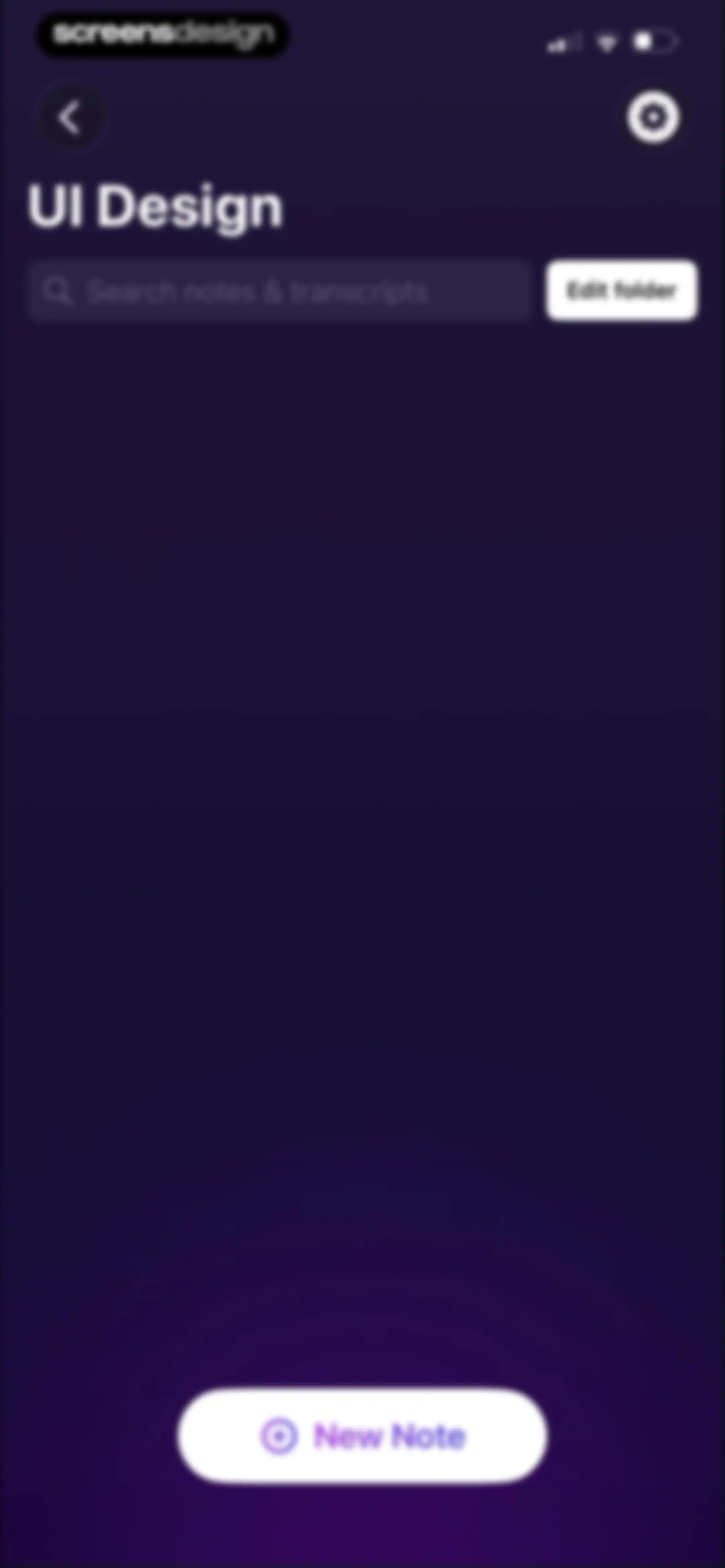 Kiwi AI - Notetaker screen 63