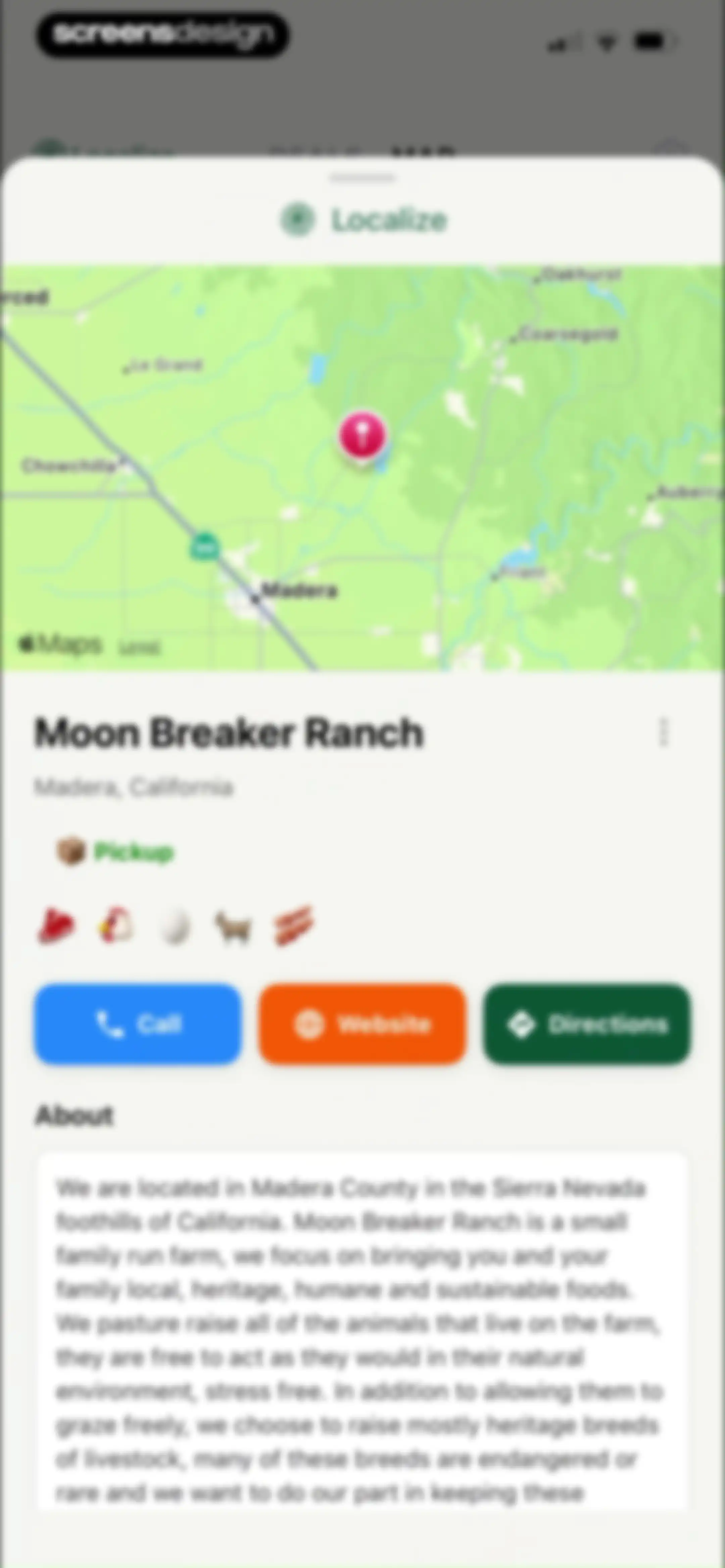 Localize - Farmers Market screen 29