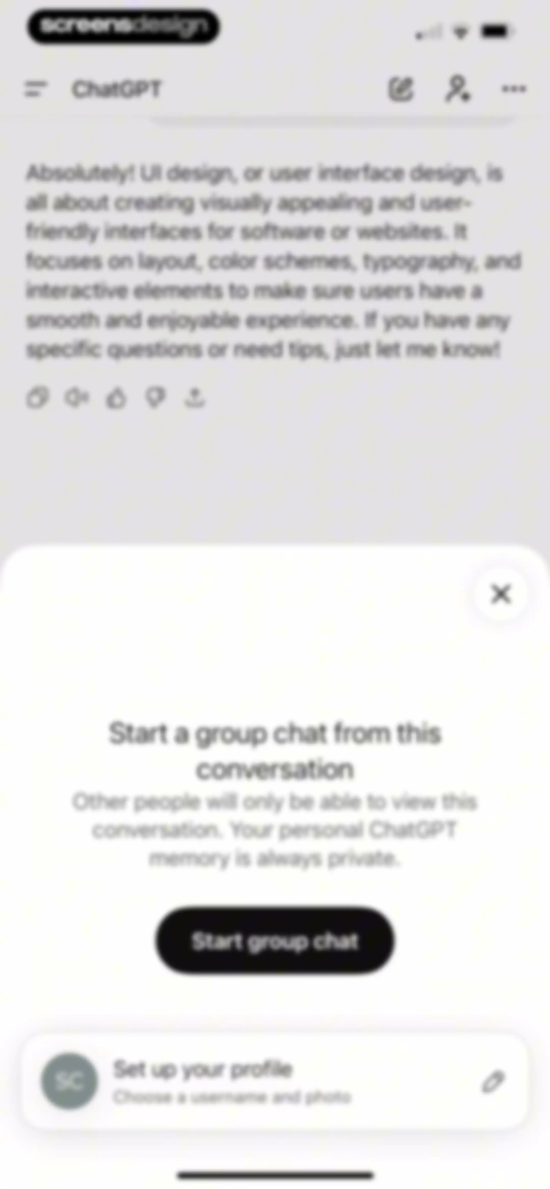 ChatGPT screen 41