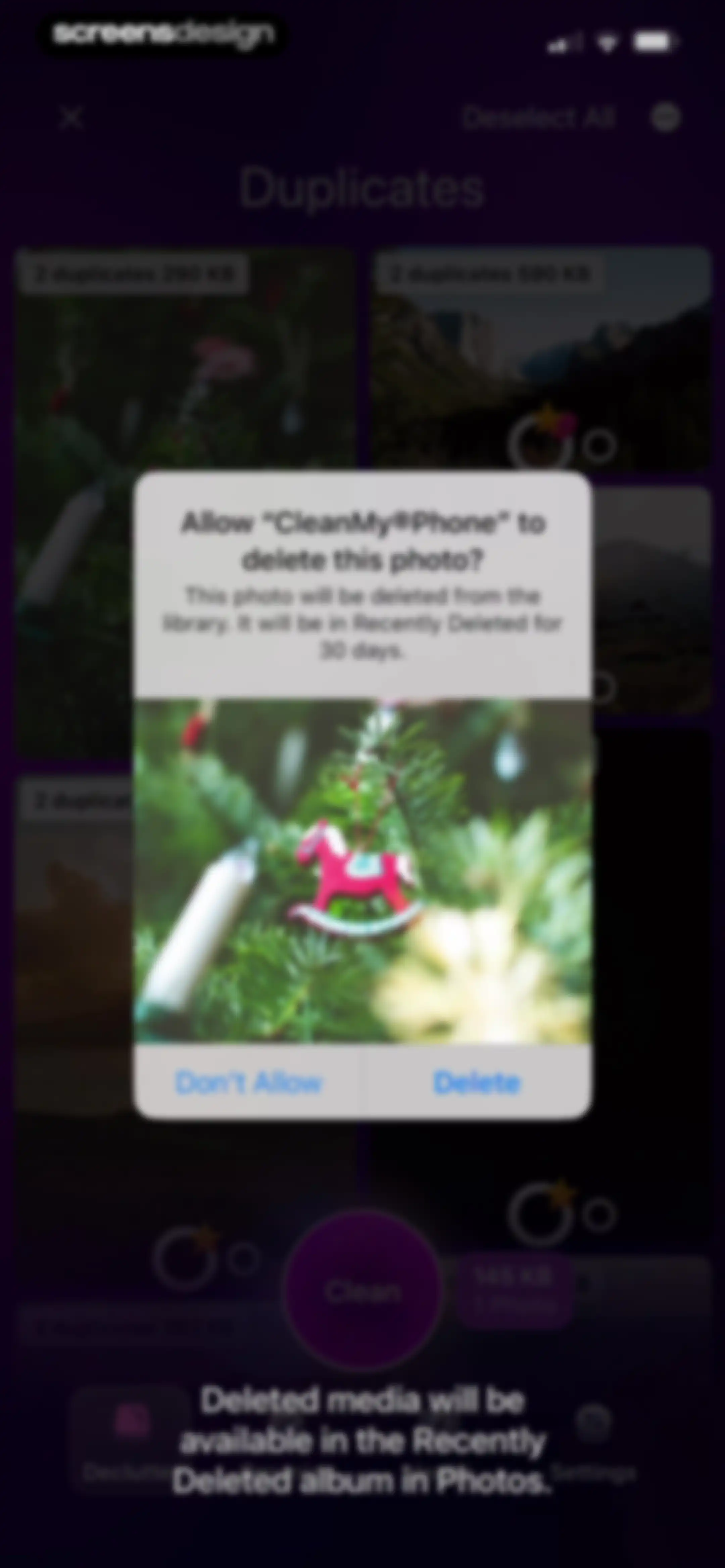 CleanMy®Phone: Cleanup Storage screen 43