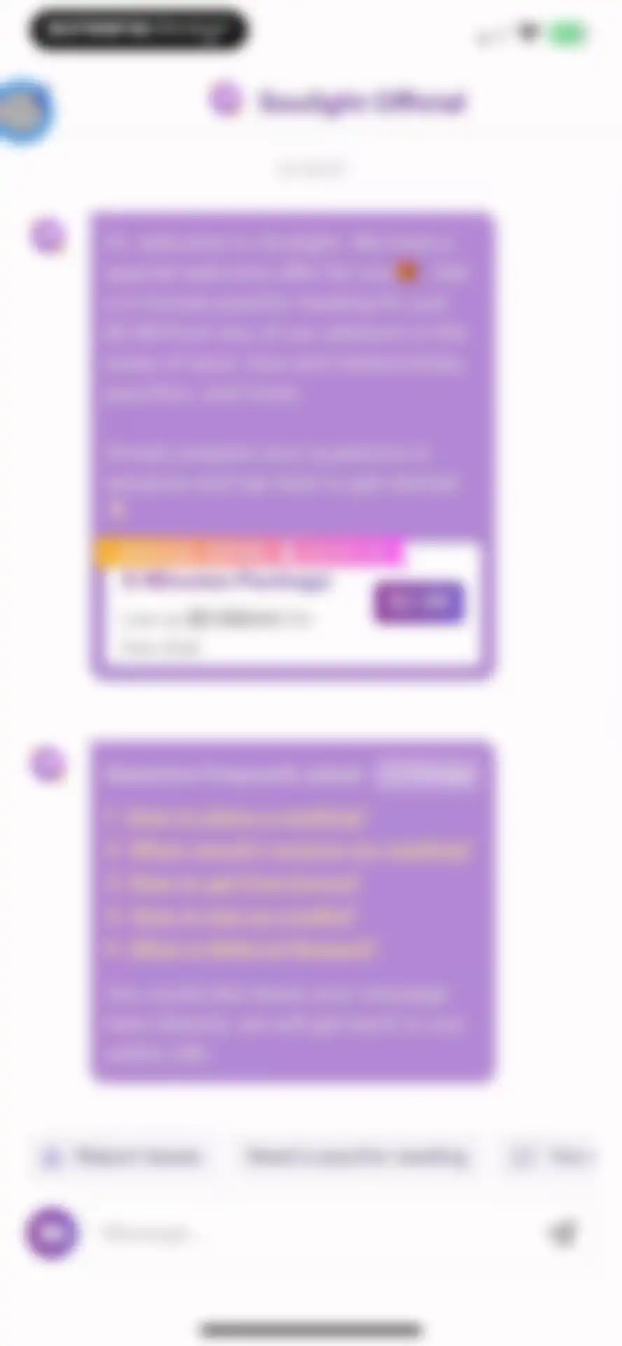 Soulight-Online Psychic Advice screen 25