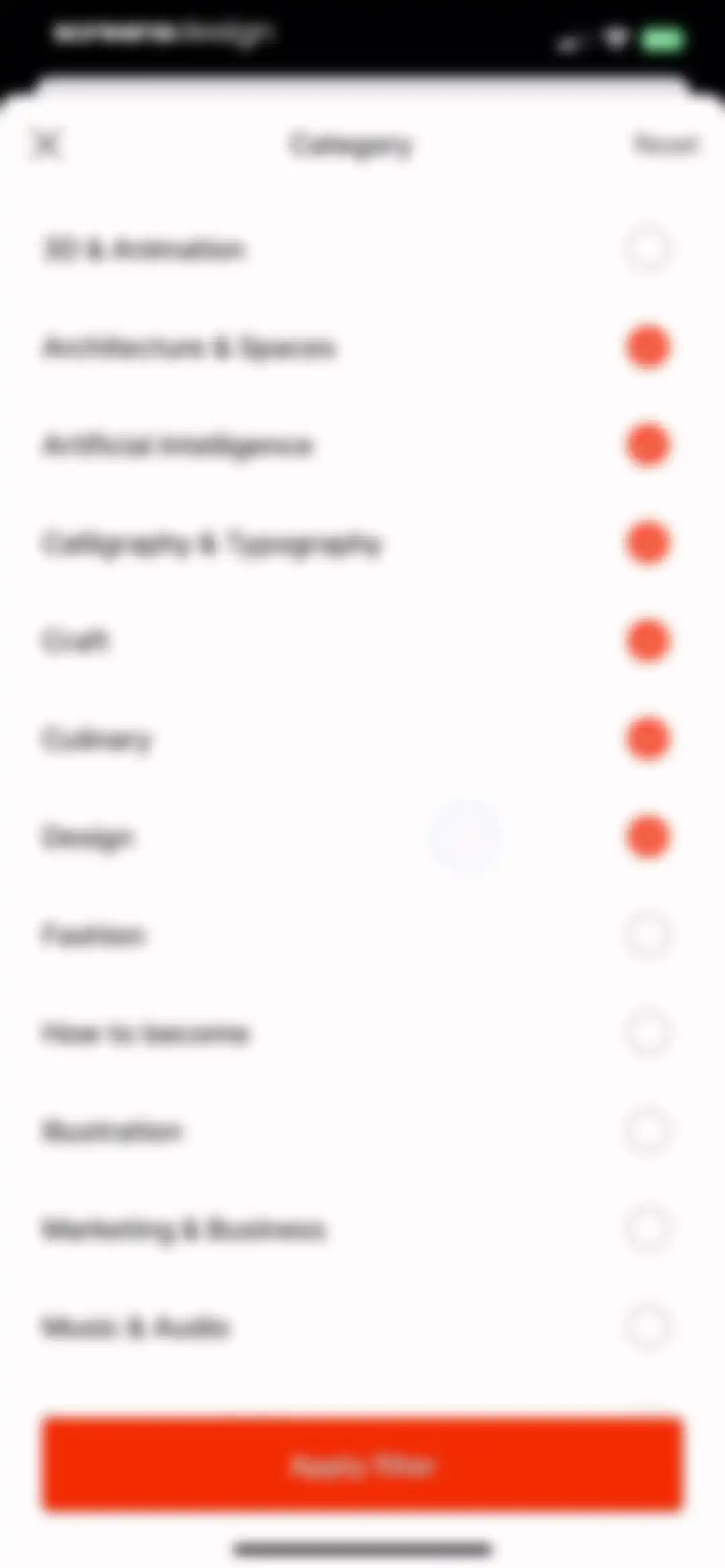 Domestika - Online courses screen 32